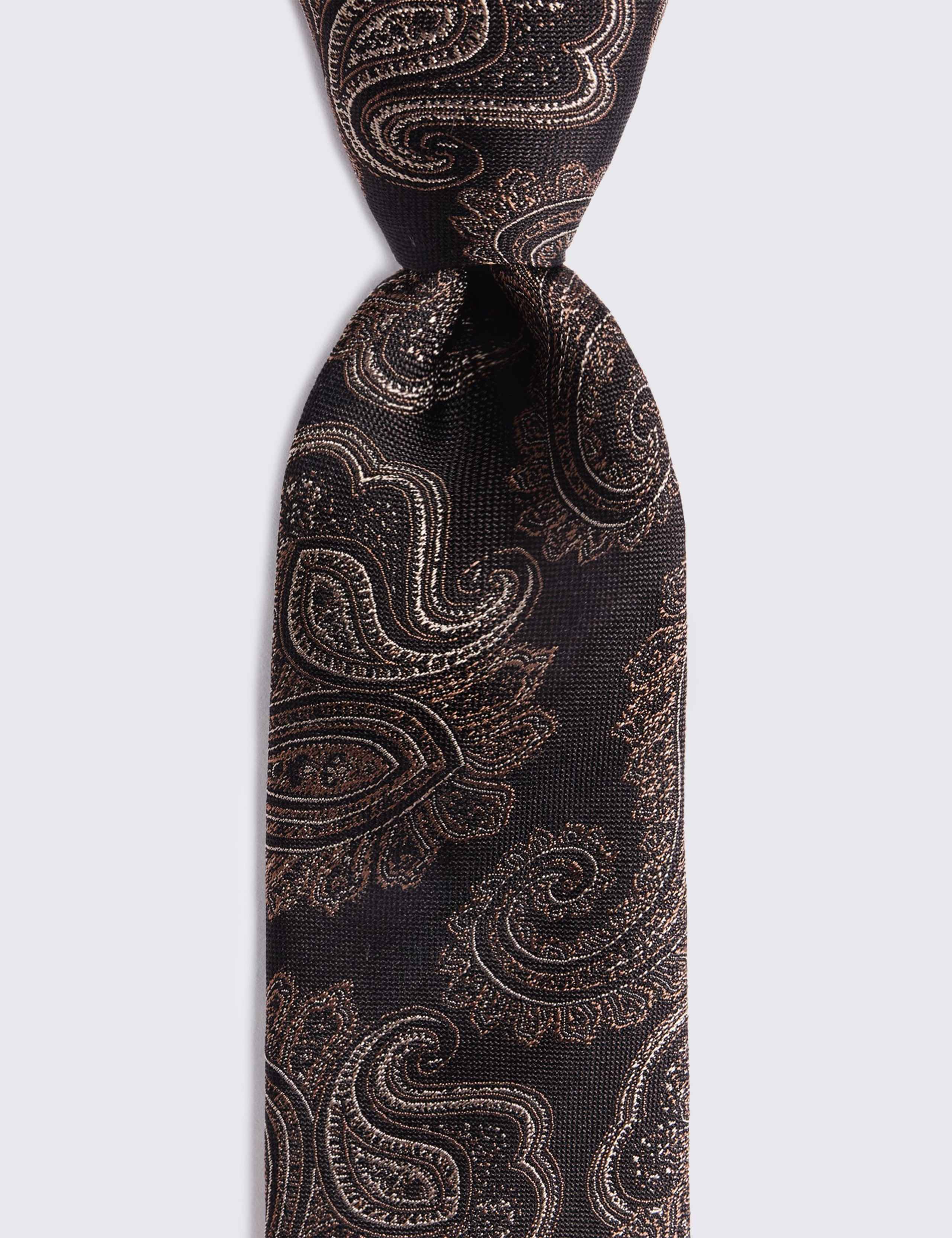 Paisley Pure Silk Tie 2 of 2