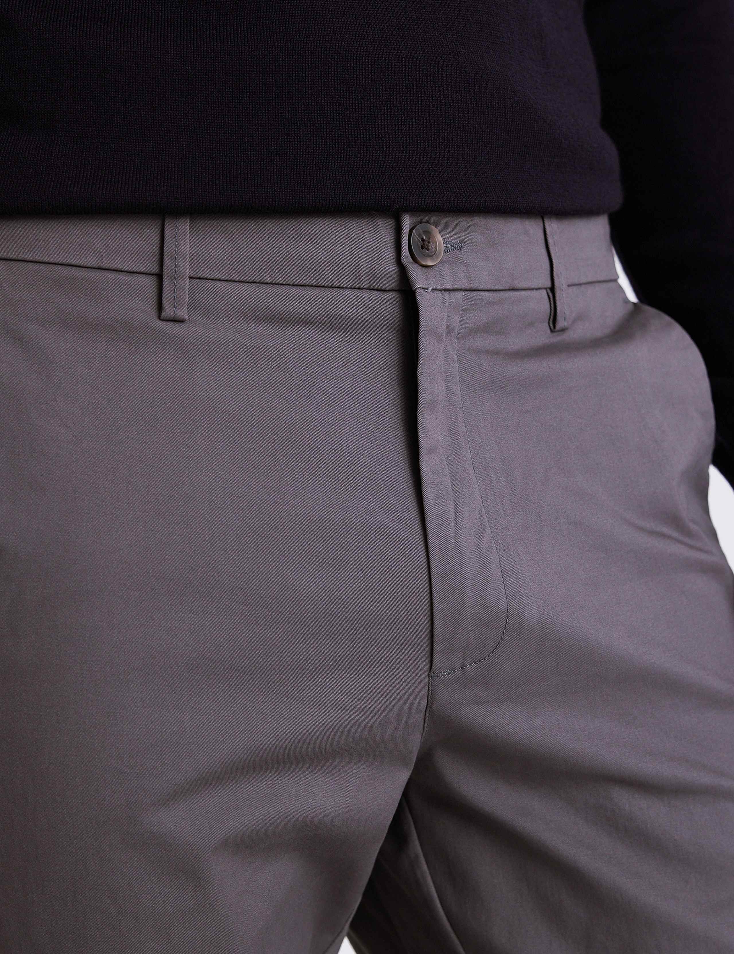 Tailored Fit Stretch Chinos 2 of 3