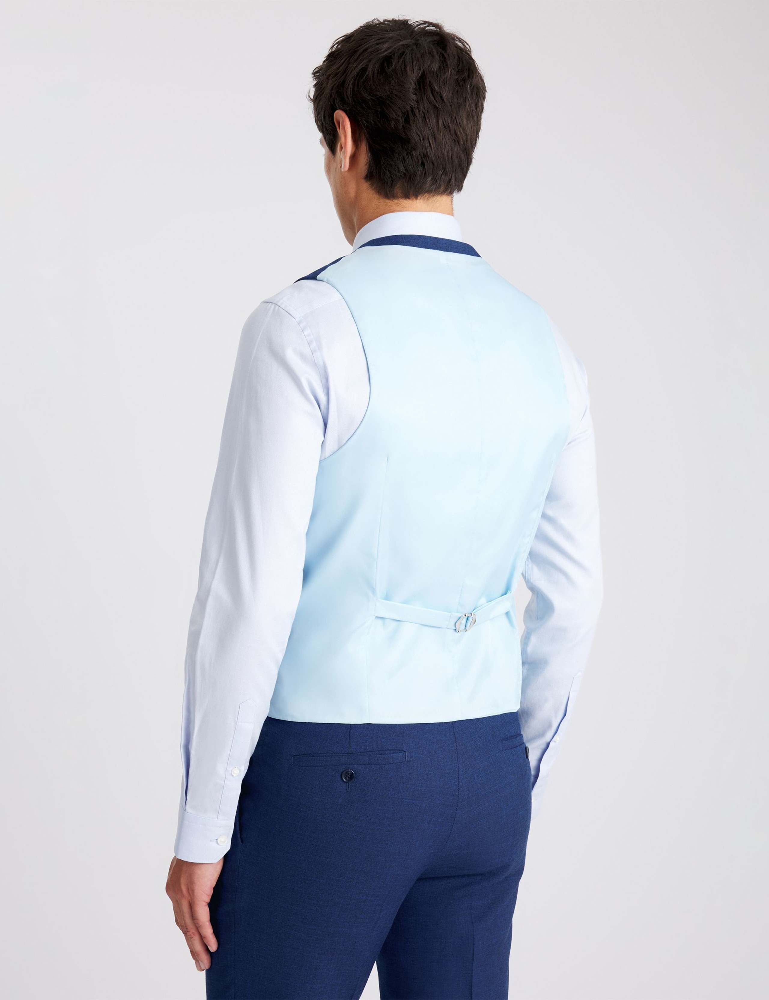 Slim Fit Textured Waistcoat 2 of 3