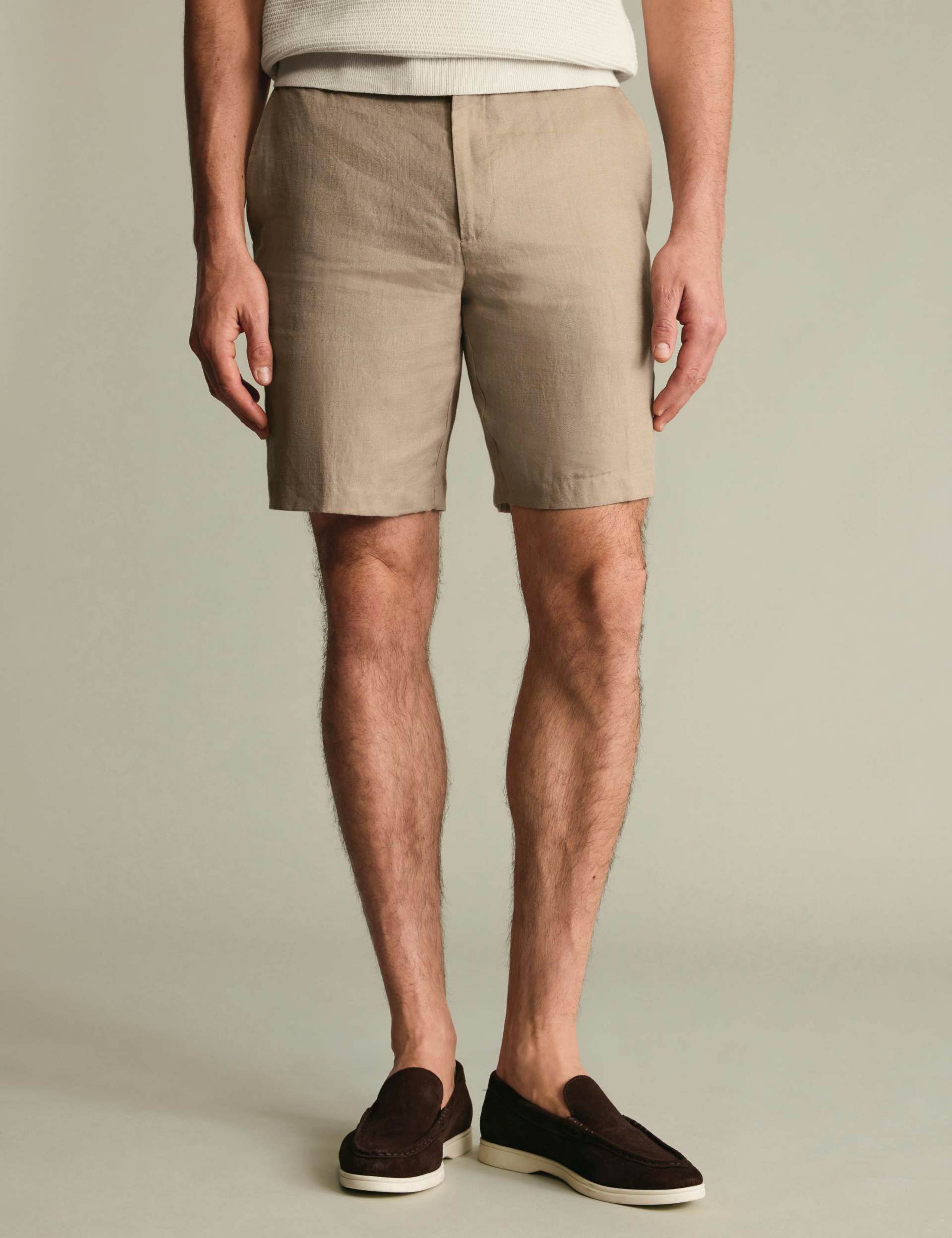 Pure Linen Smart Shorts 1 of 5