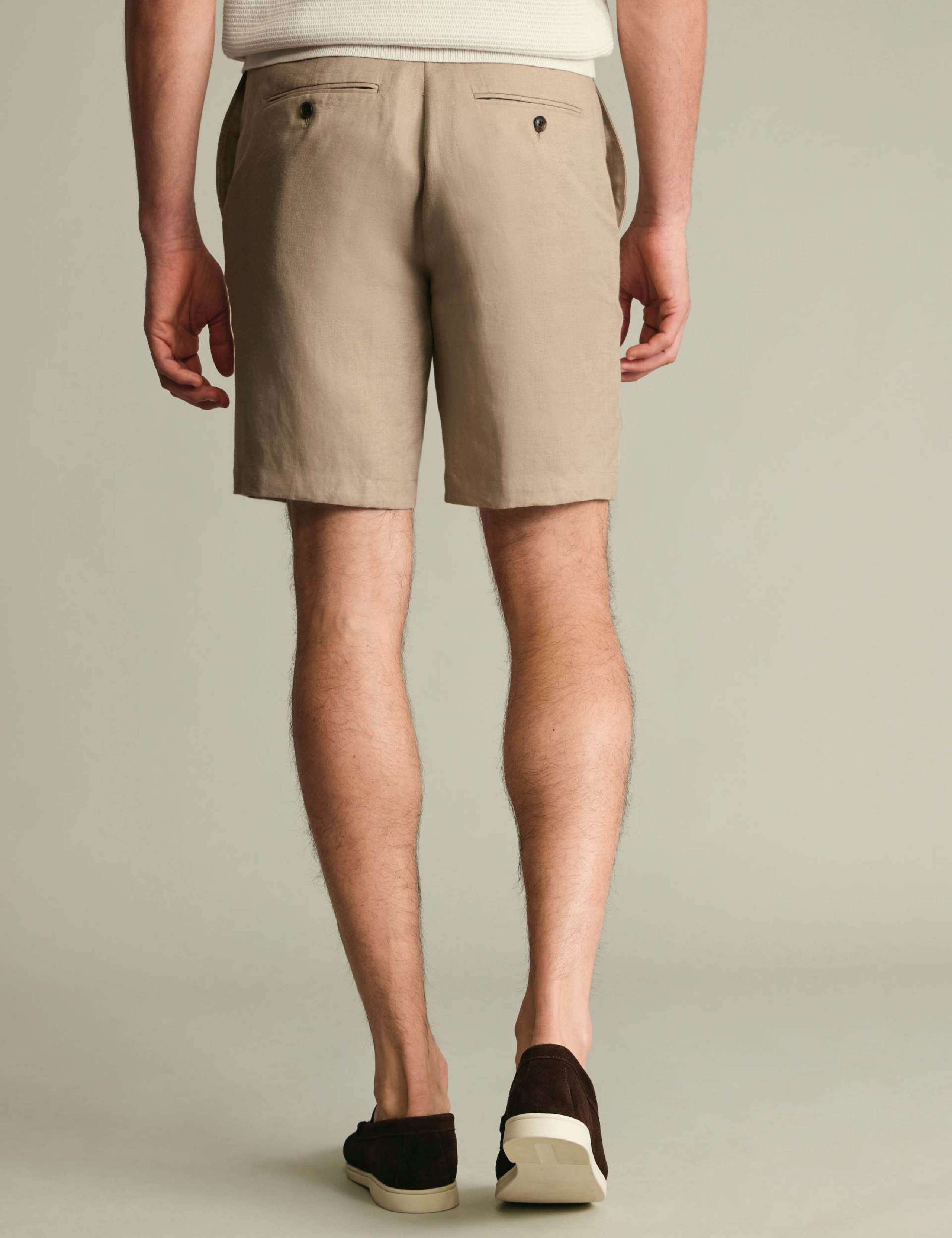 Pure Linen Smart Shorts 3 of 5