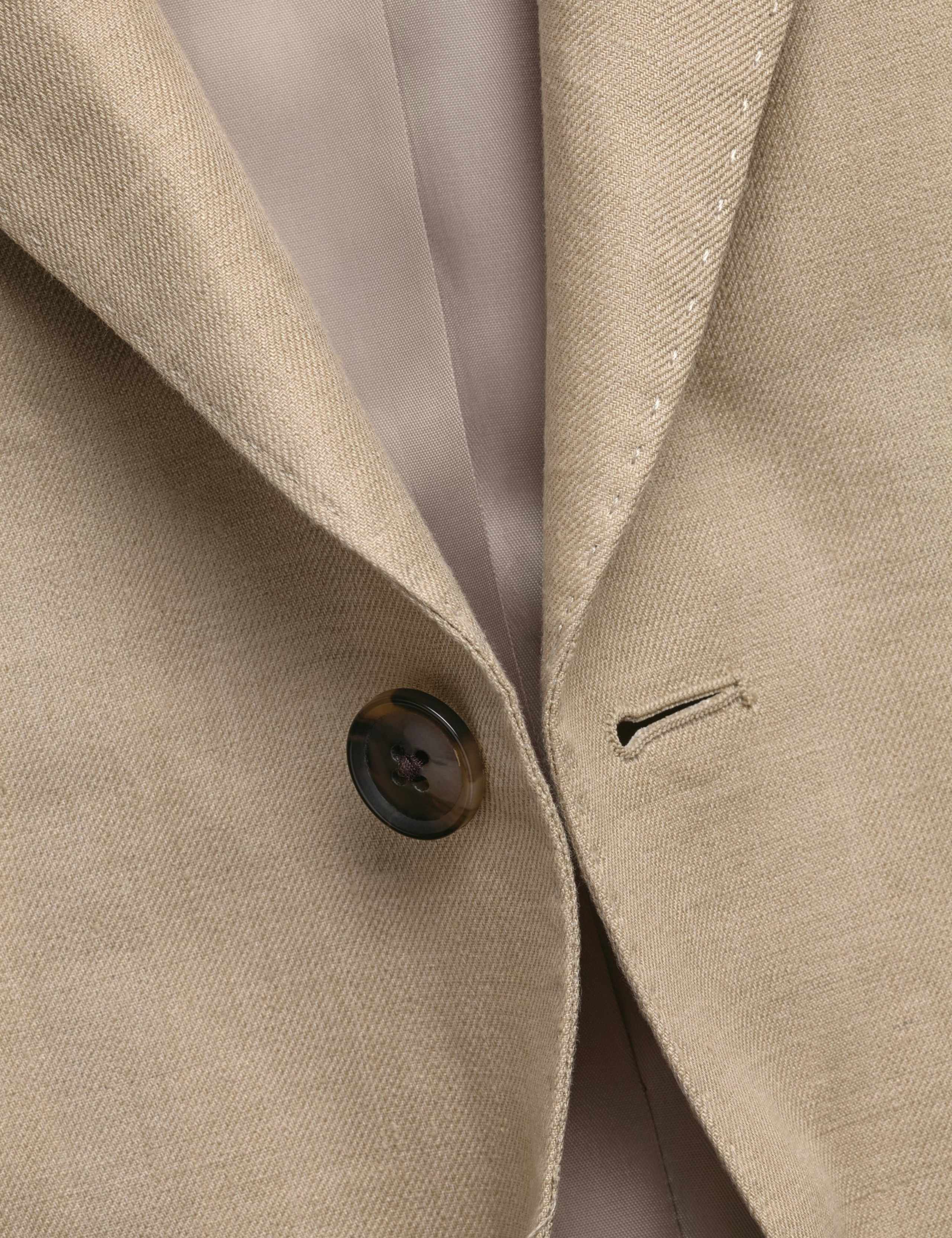 Slim Fit Pure Linen Suit Jacket 6 of 6