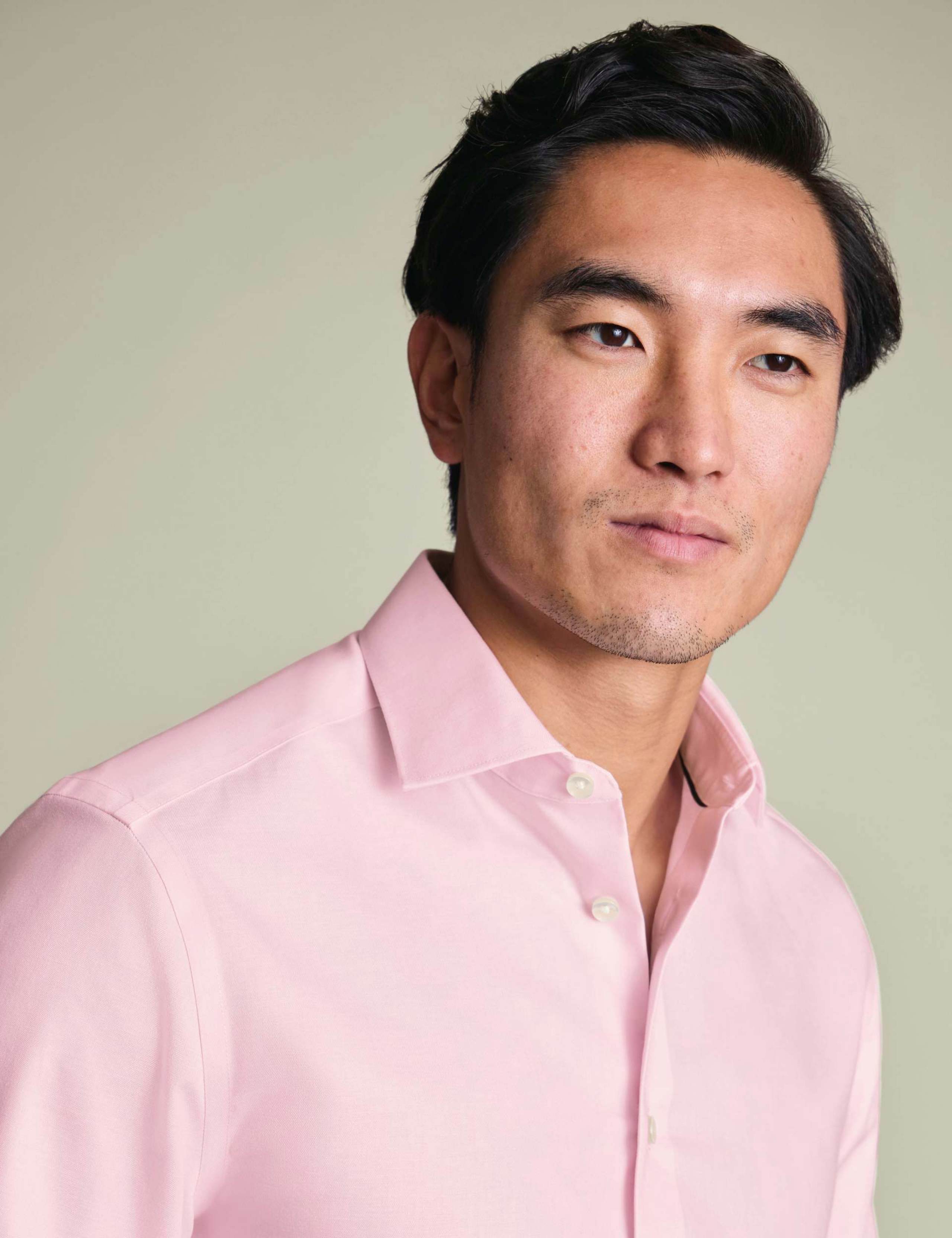 Slim Fit Non Iron Cotton Rich Shirt 6 of 7