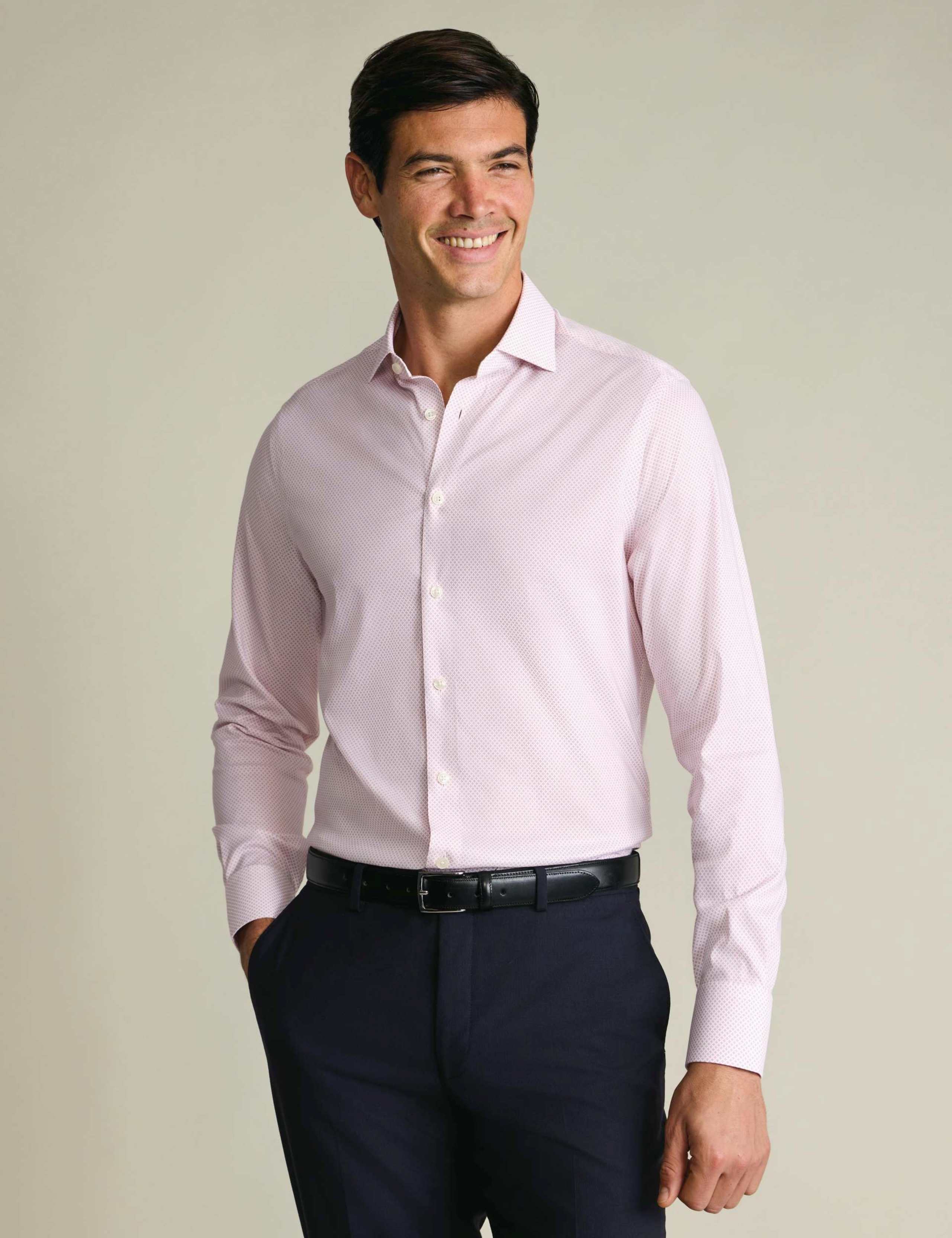 Non Iron Performance Twill Printed Shirt 2 of 7