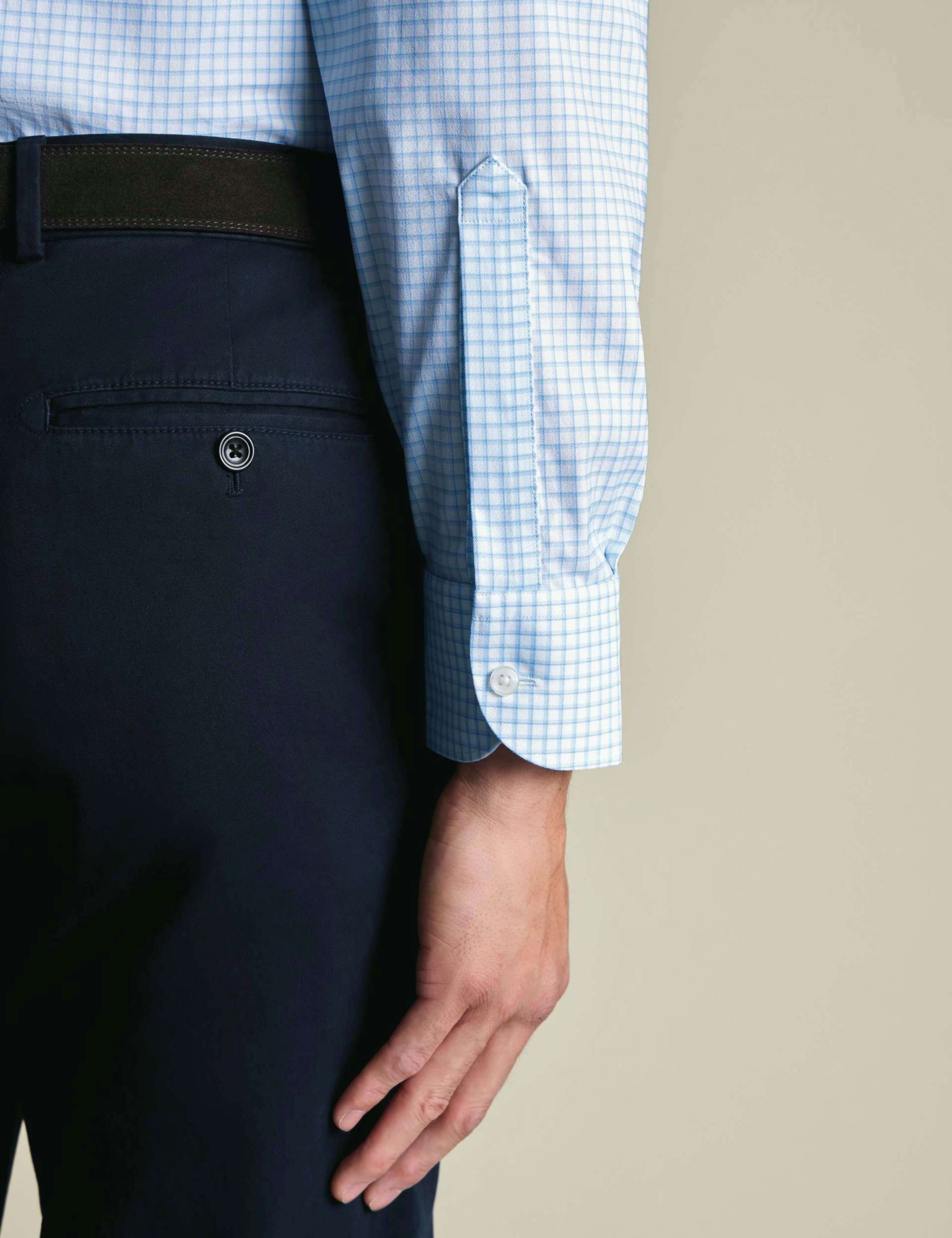 Non Iron Performance Twill Check Shirt 6 of 7