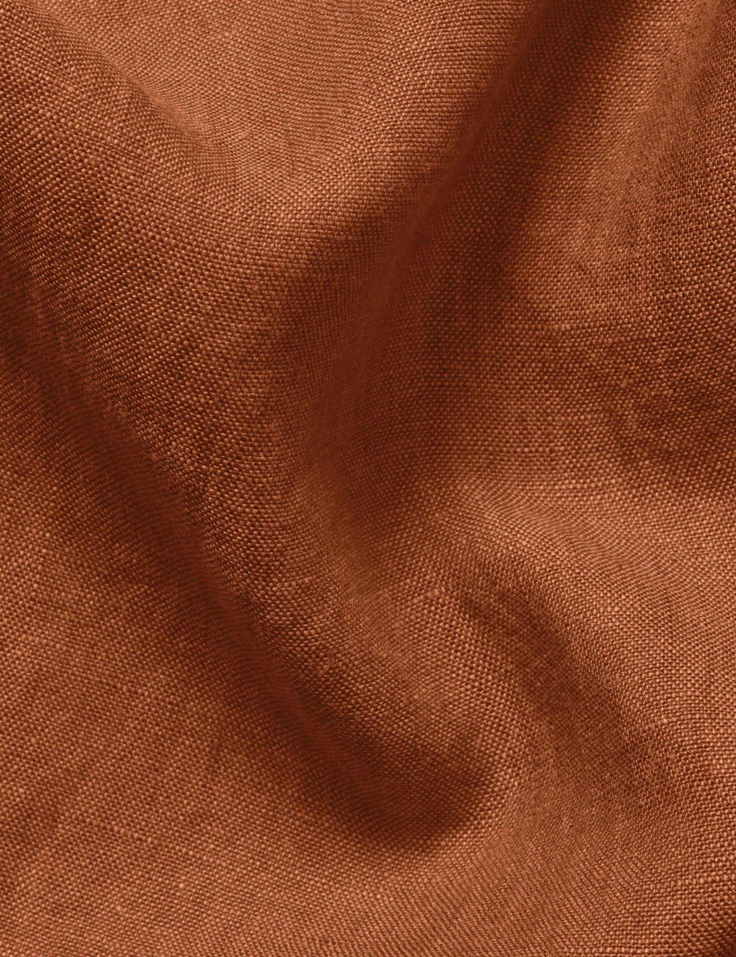 Slim Fit Pure Linen Shirt 5 of 5