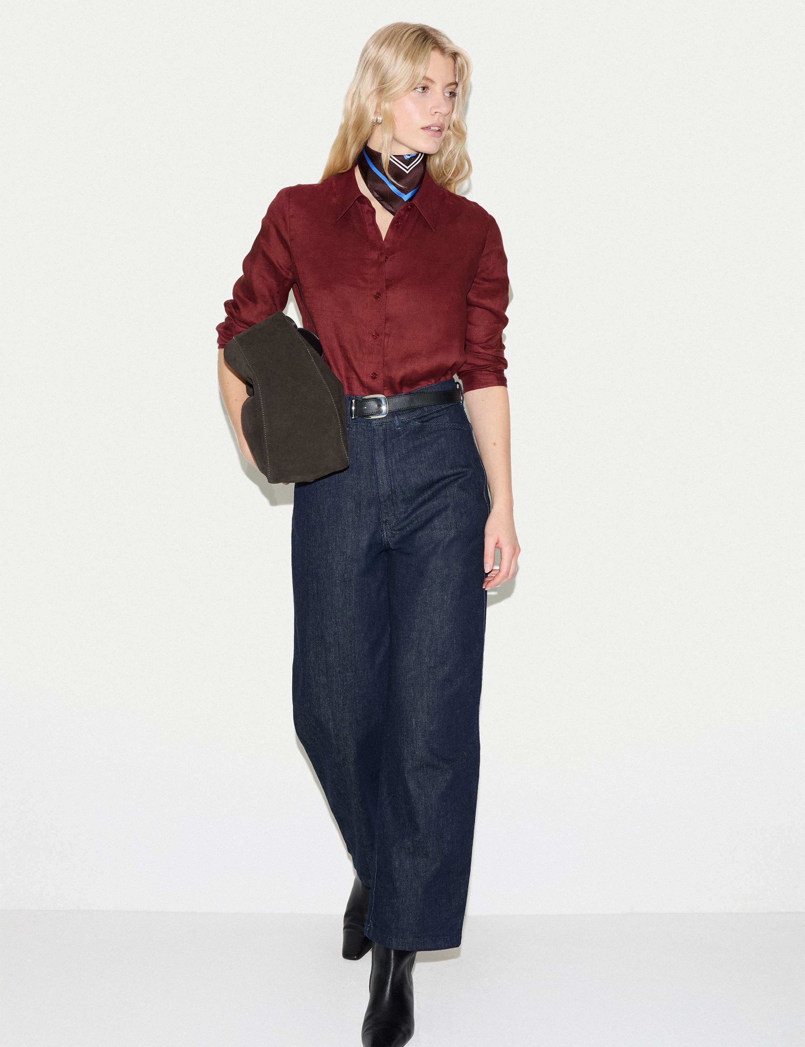 Pure Linen Collared Shirt 4 of 6