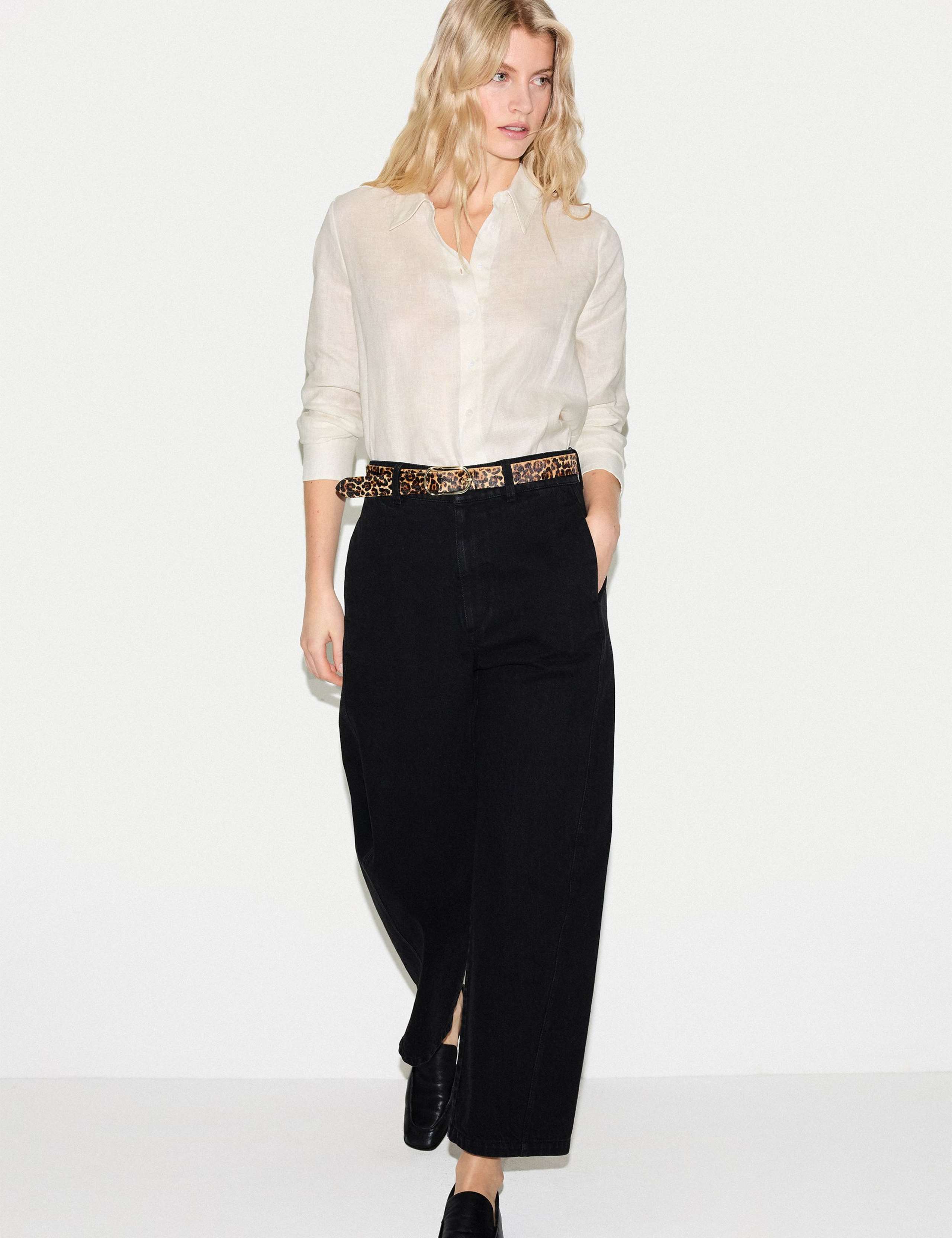 Pure Linen Collared Shirt 3 of 6