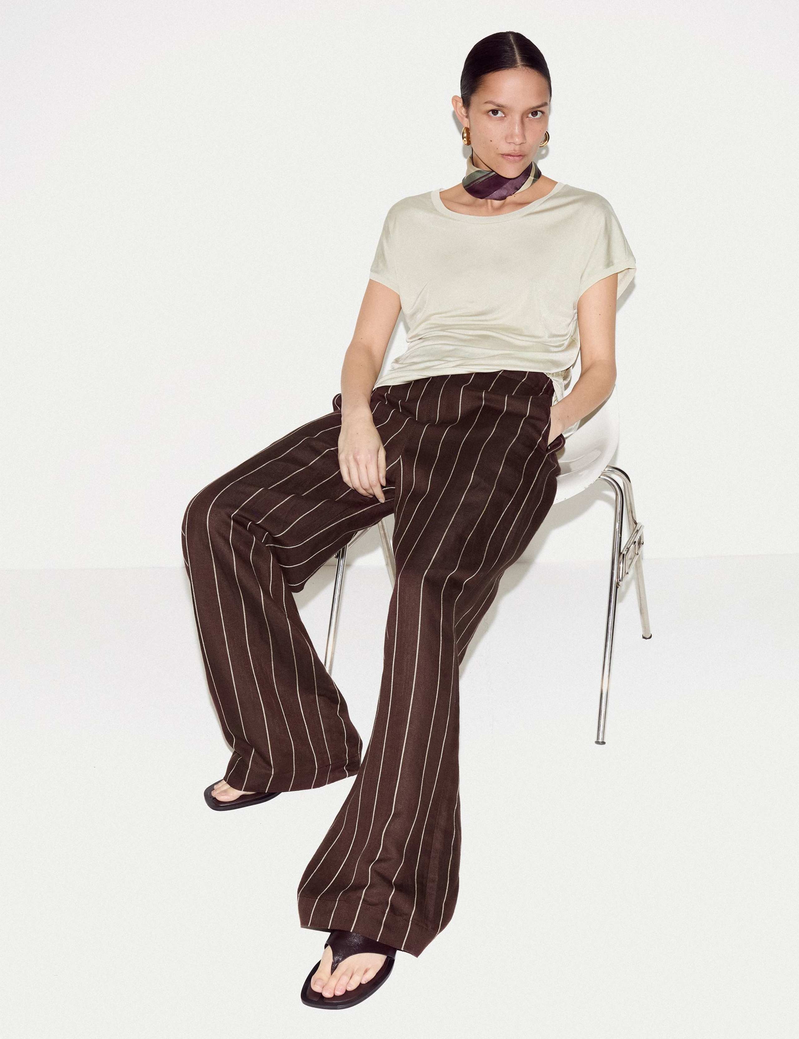 Jersey Round Neck Top 3 of 5