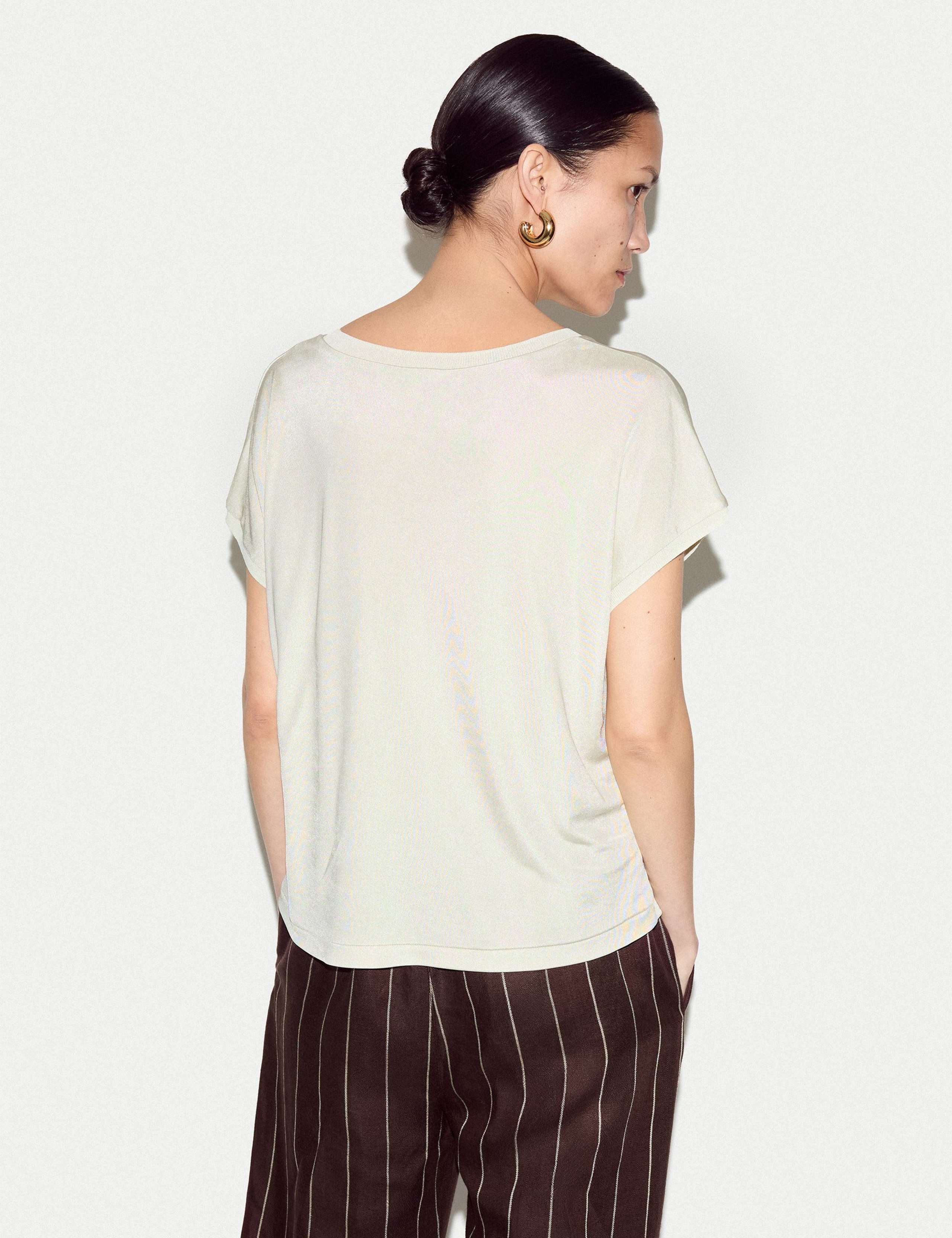 Jersey Round Neck Top 5 of 5