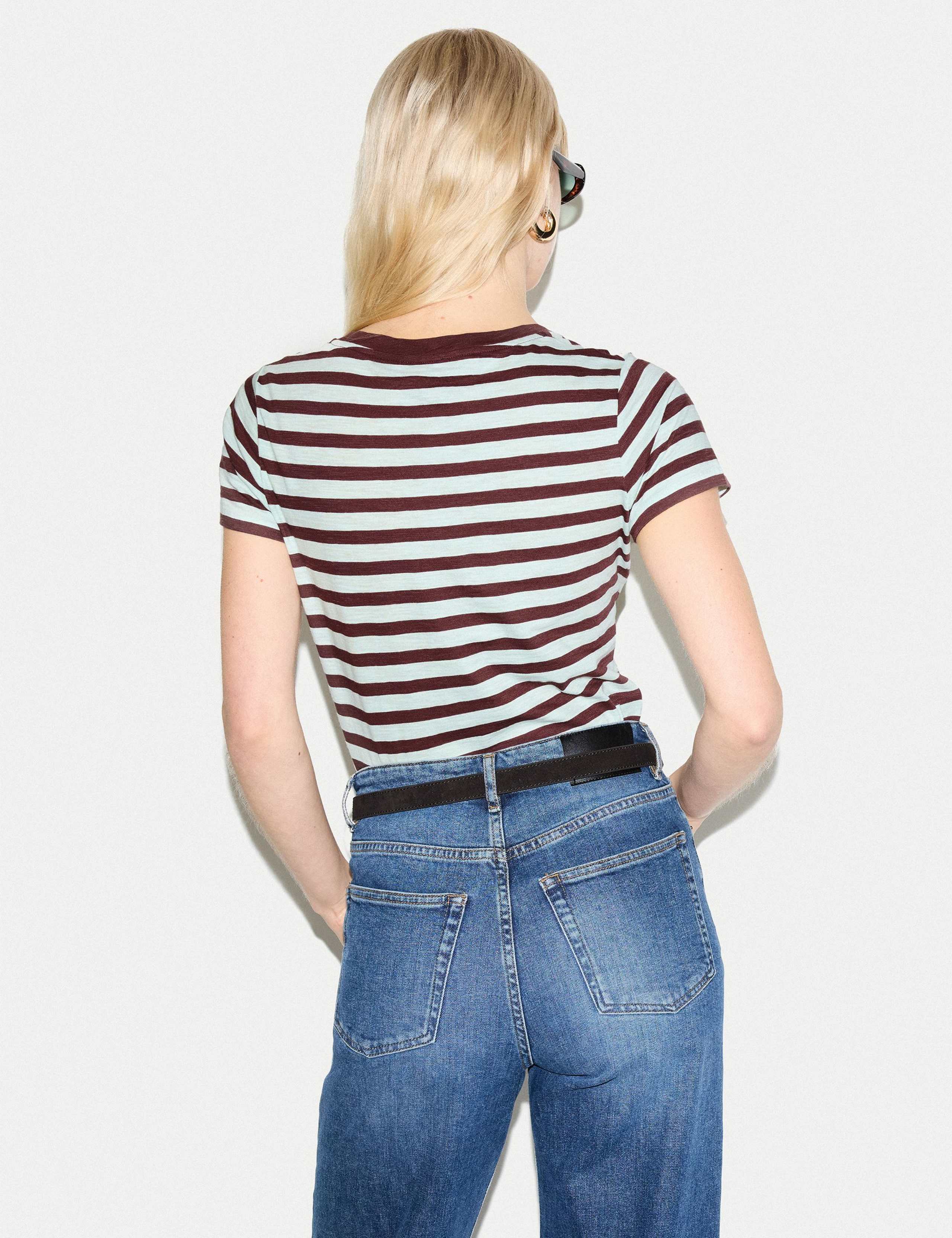 Pure Cotton Striped T-Shirt 4 of 6