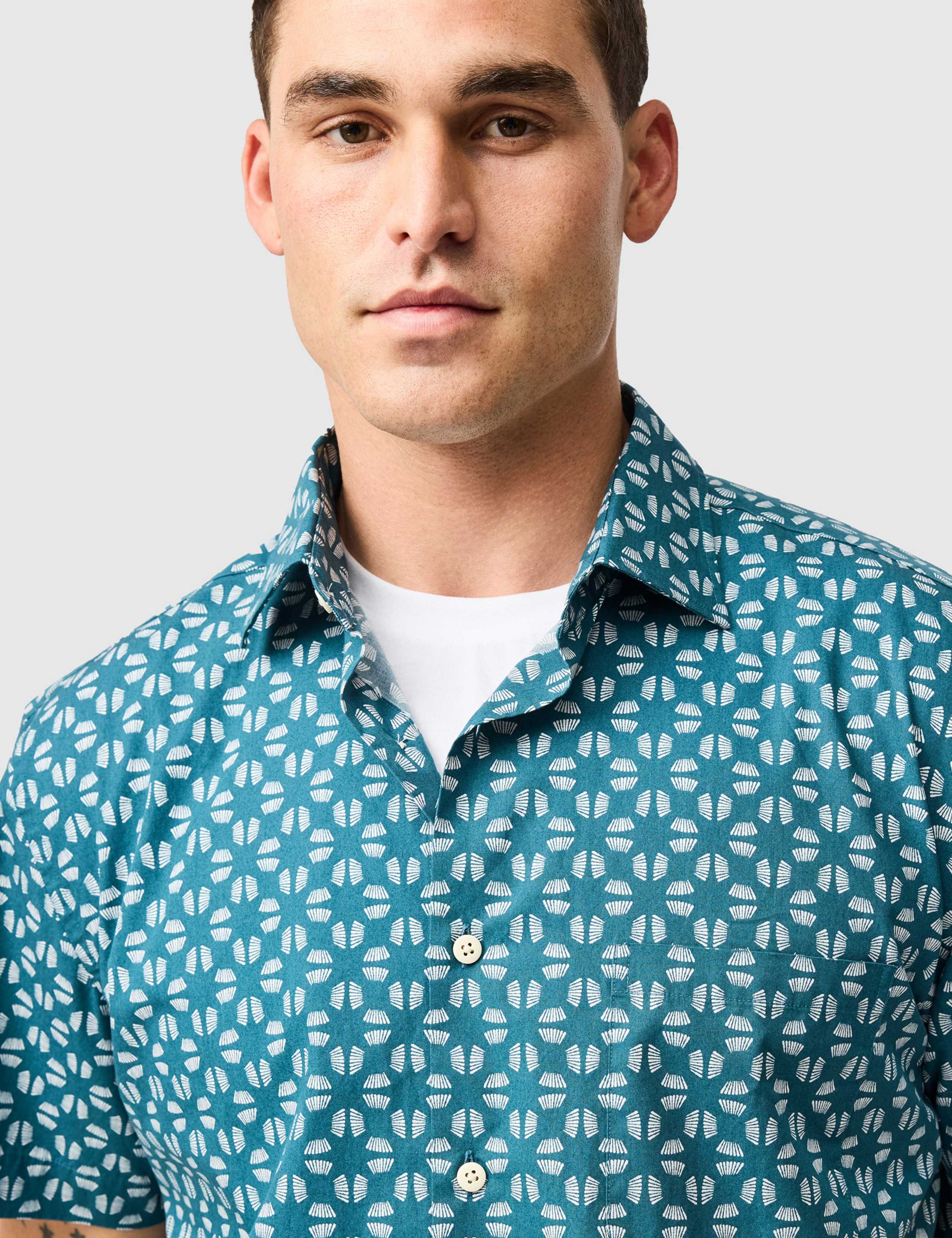 Crown Hill Relaxed Fit Pure Cotton Shirt 3 of 6