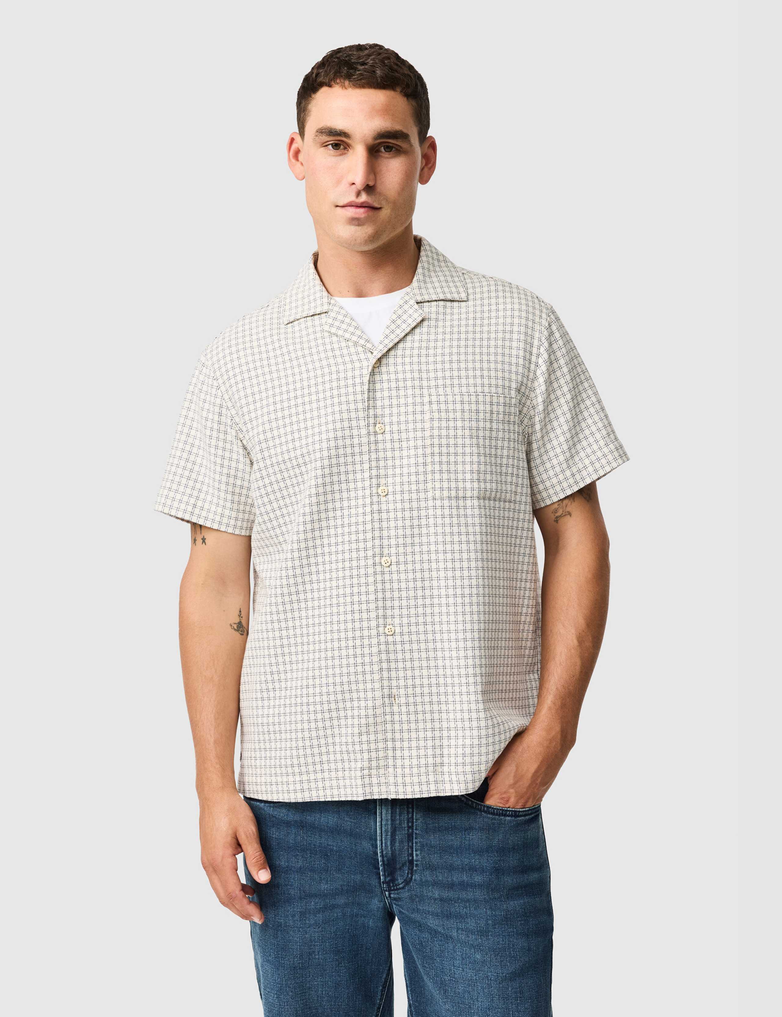 East Gore Relaxed Fit Pure Cotton Shirt 1 of 6