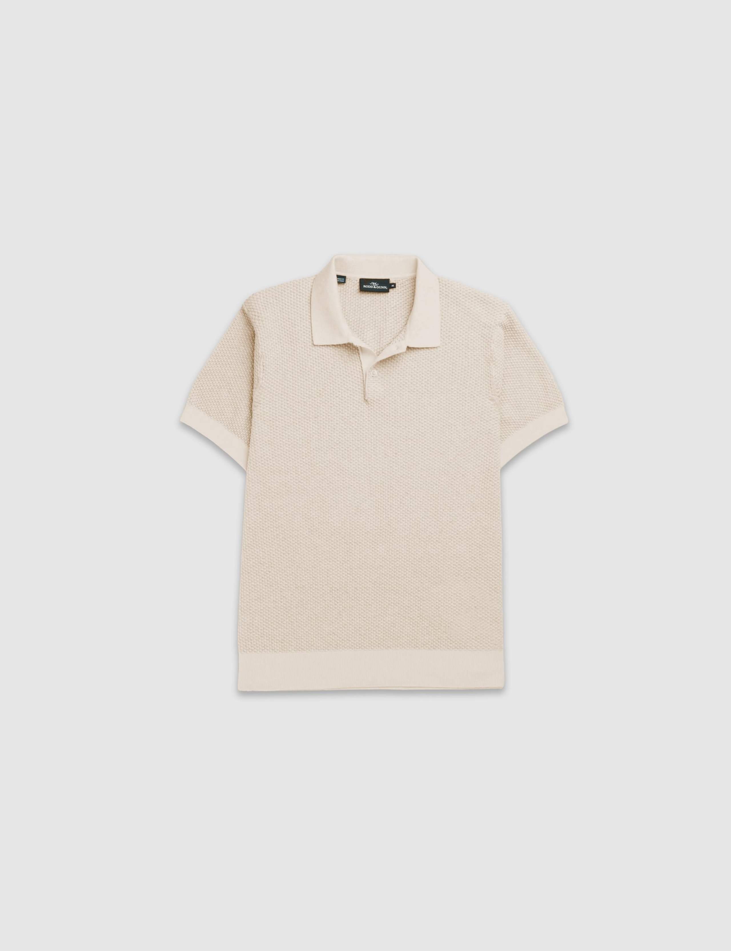 Amberley Pure Cotton Knitted Polo Shirt 6 of 6