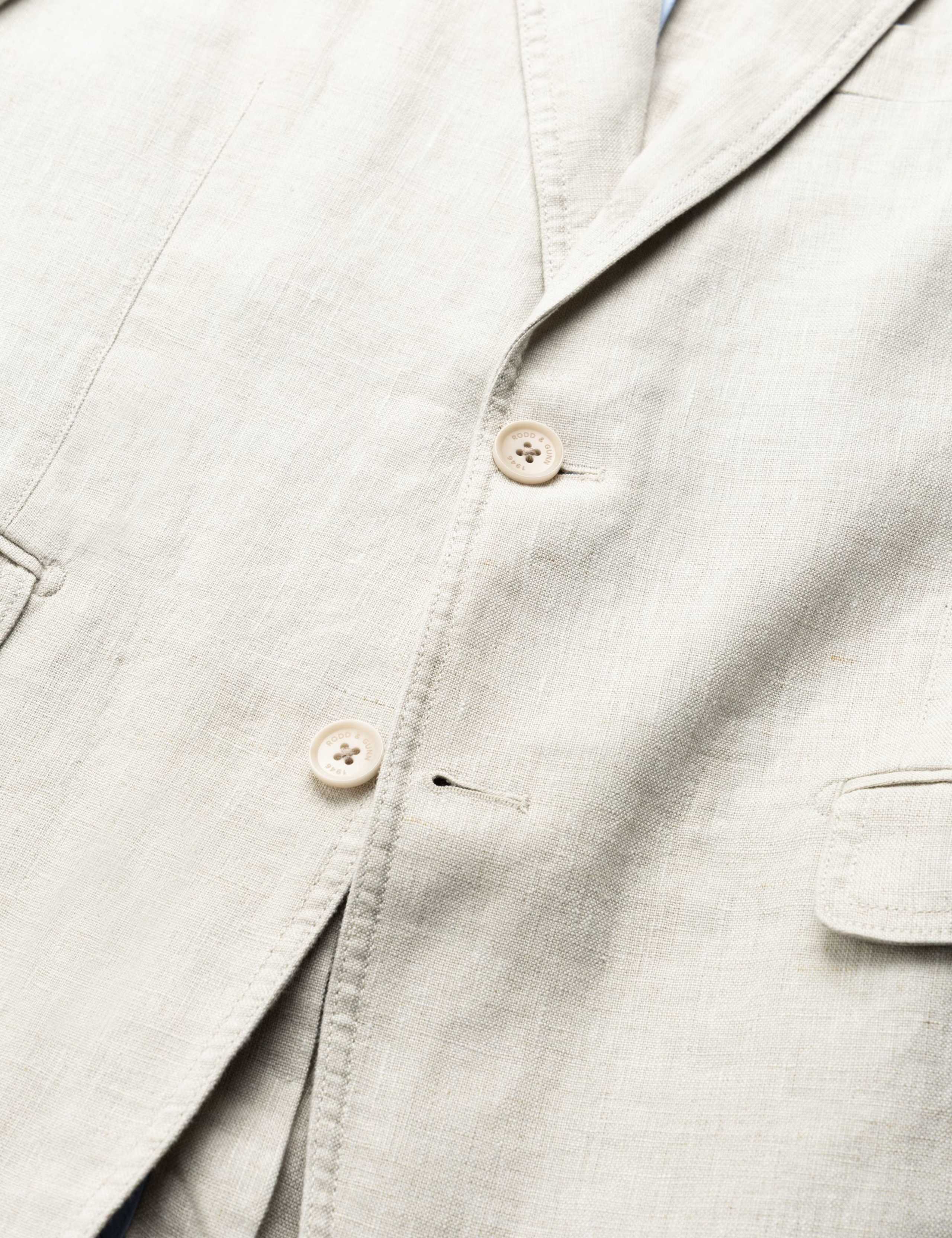 Regular Fit Pure Linen Blazer 4 of 6