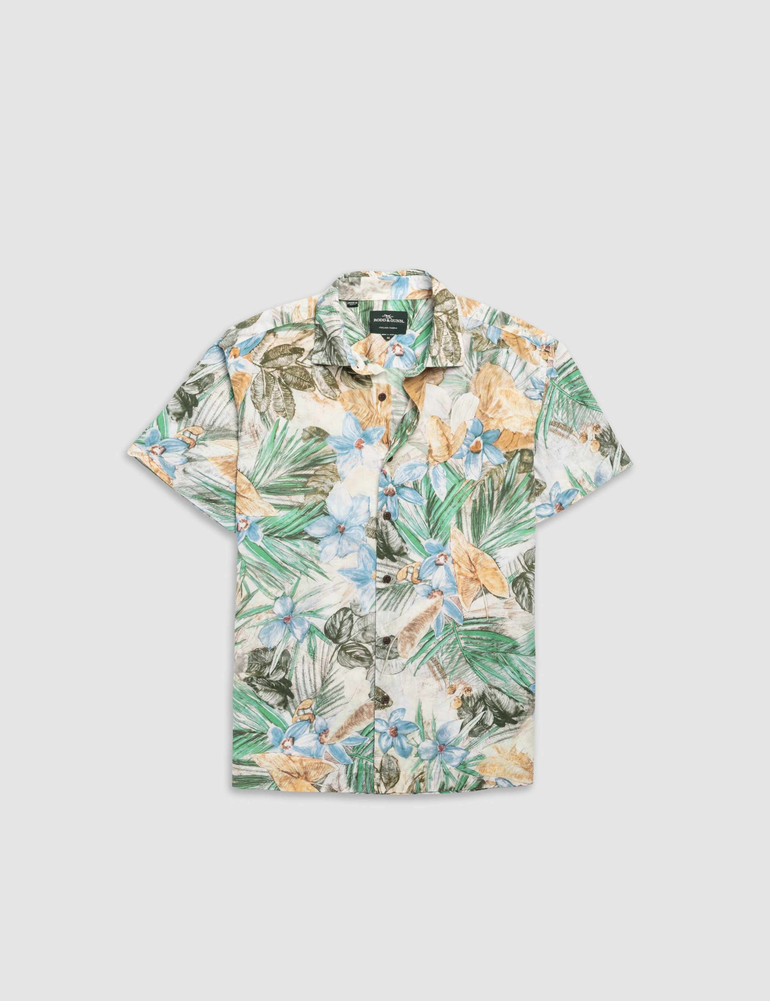Otokia Relaxed Fit Pure Cotton Floral Shirt 4 of 6