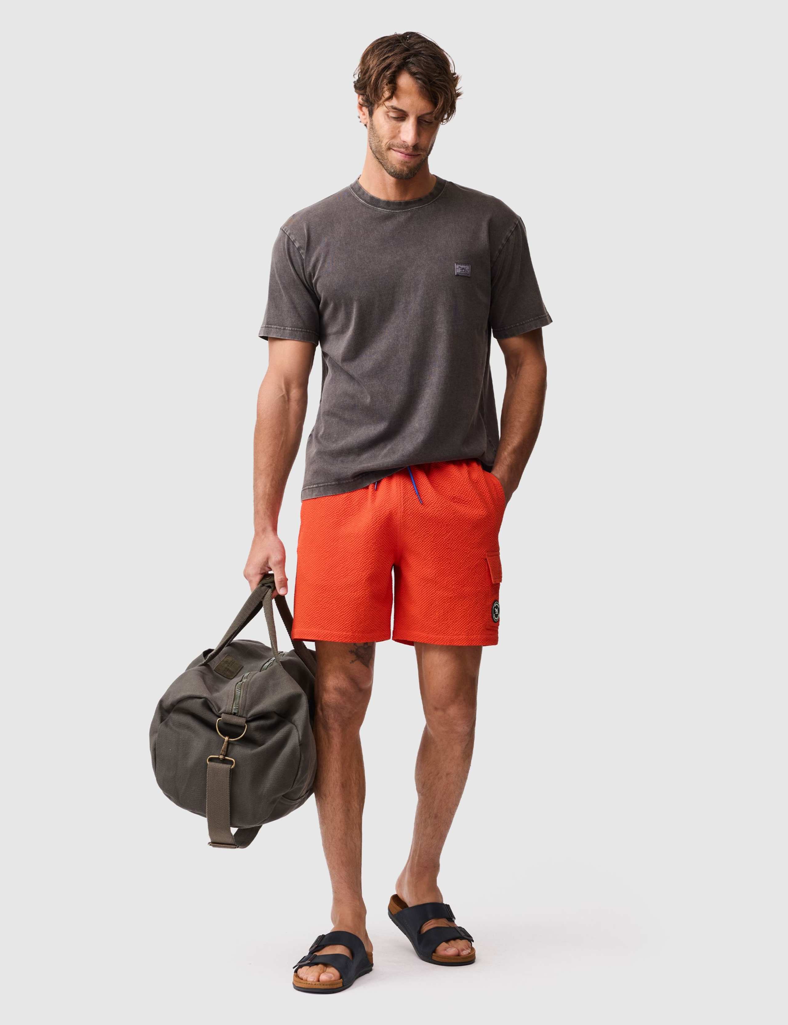 Textured Swim Shorts 2 of 5