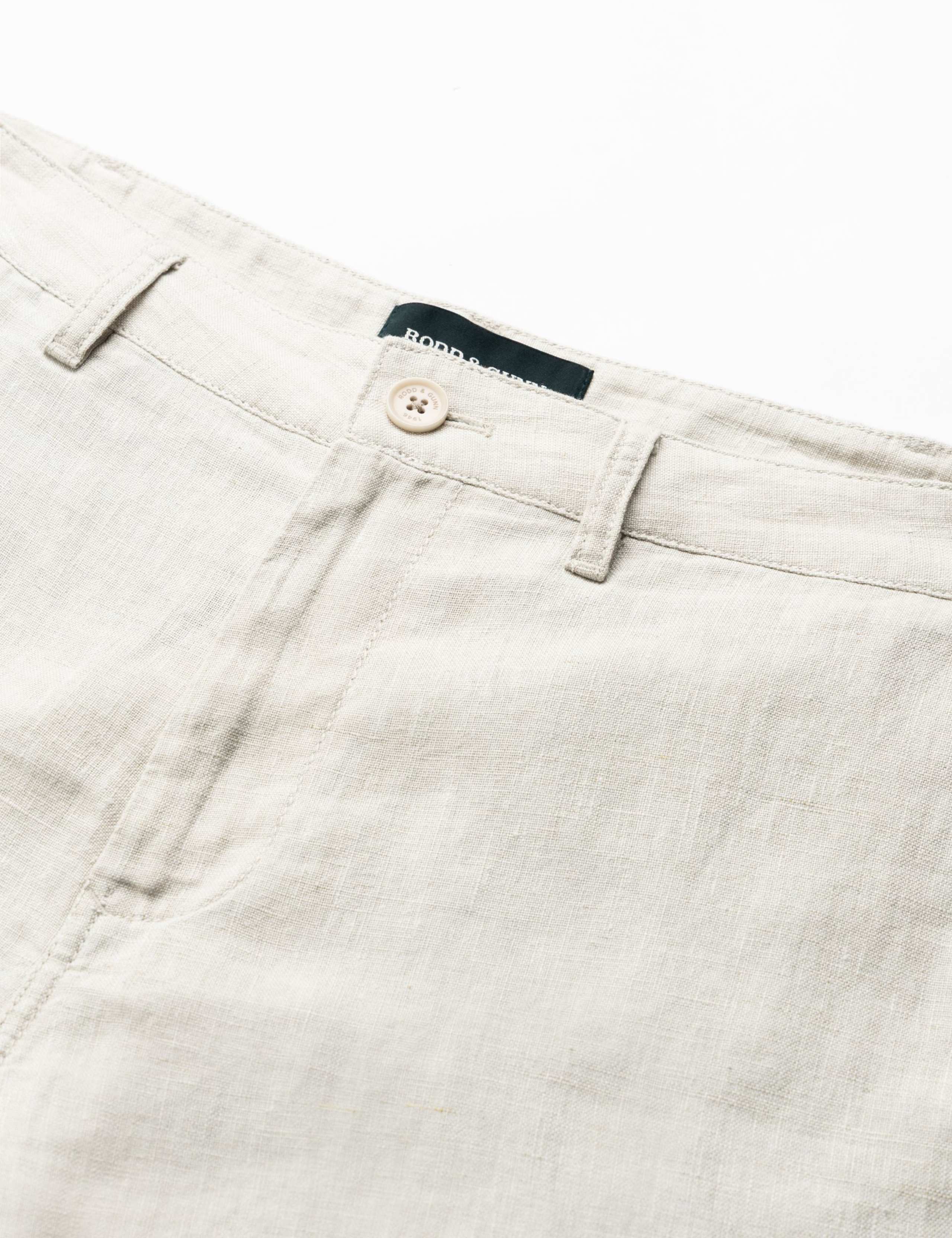 Spencer Bay Regular Fit Pure Linen Trousers 4 of 6