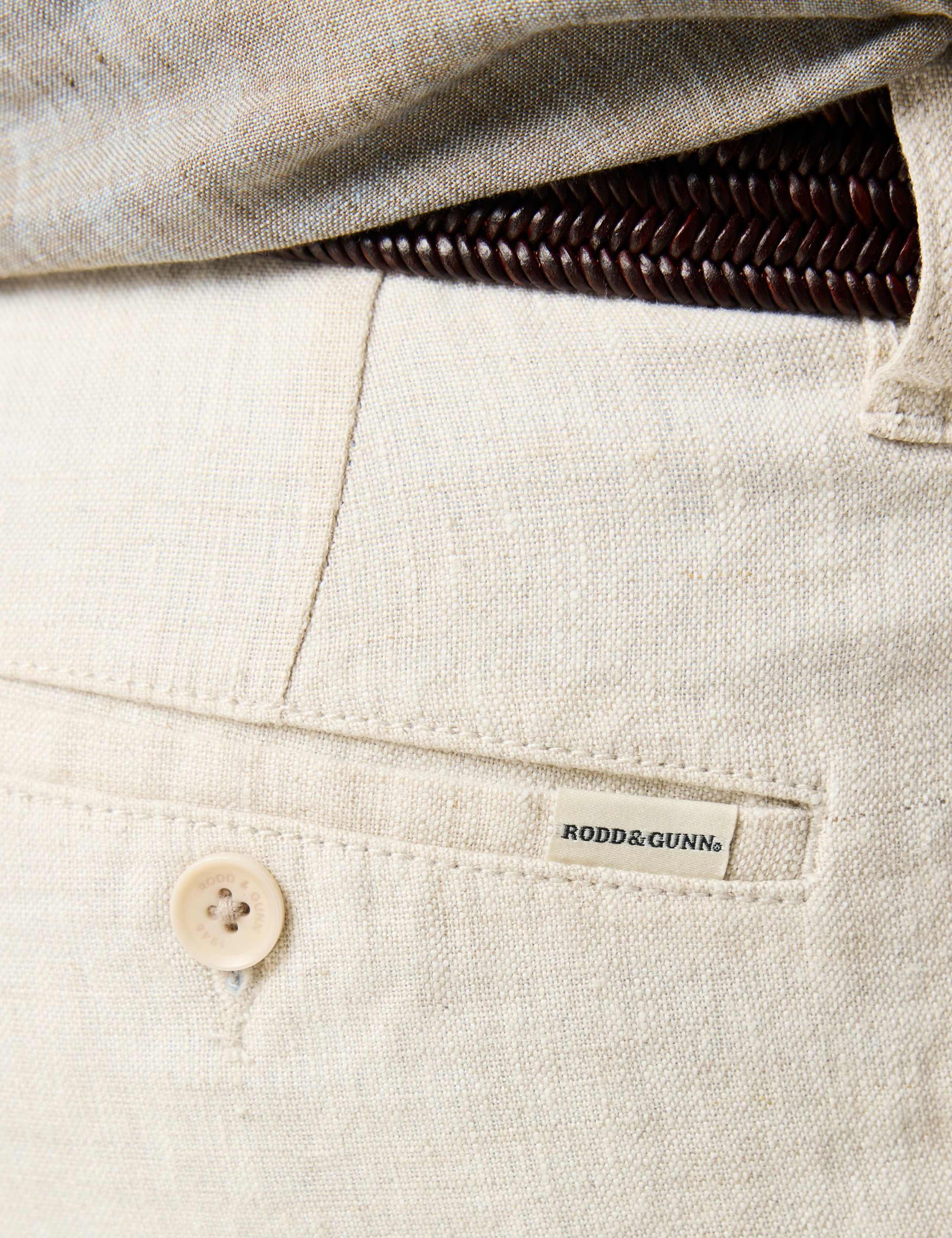 Spencer Bay Regular Fit Pure Linen Trousers 5 of 6