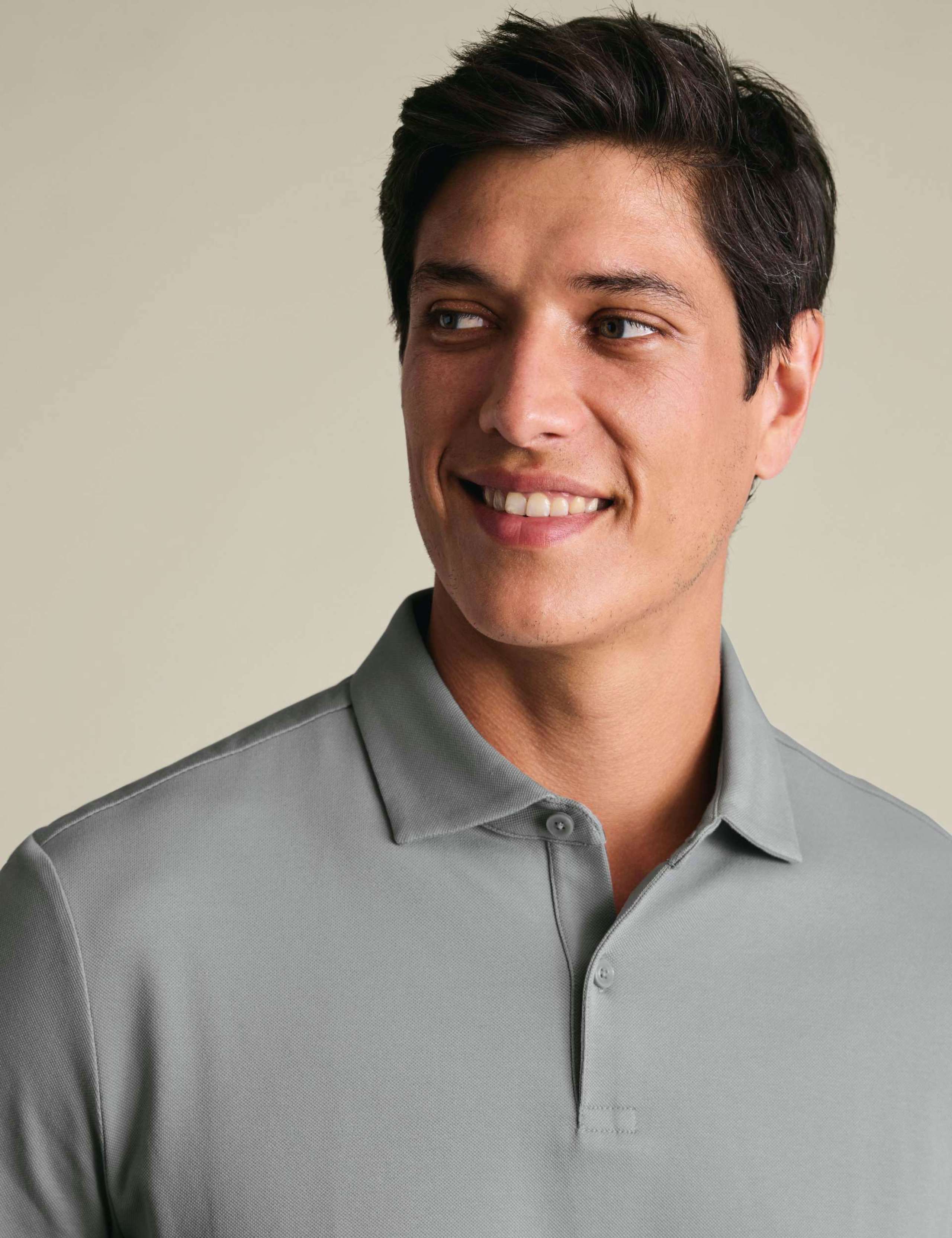 Cotton Rich Pique Short Sleeve Polo Shirt 2 of 5