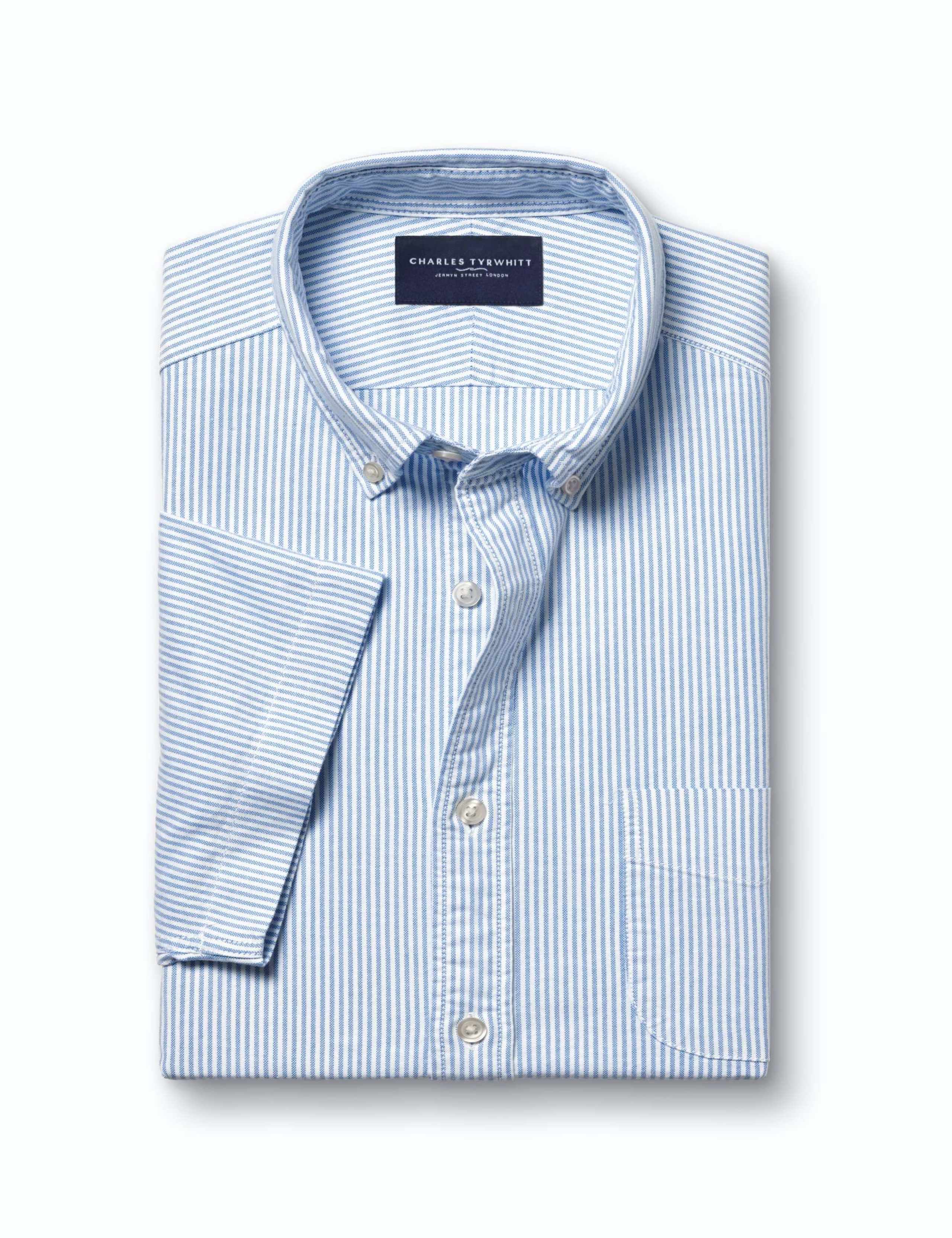 Short Sleeve Button Down Oxford Shirt 4 of 5