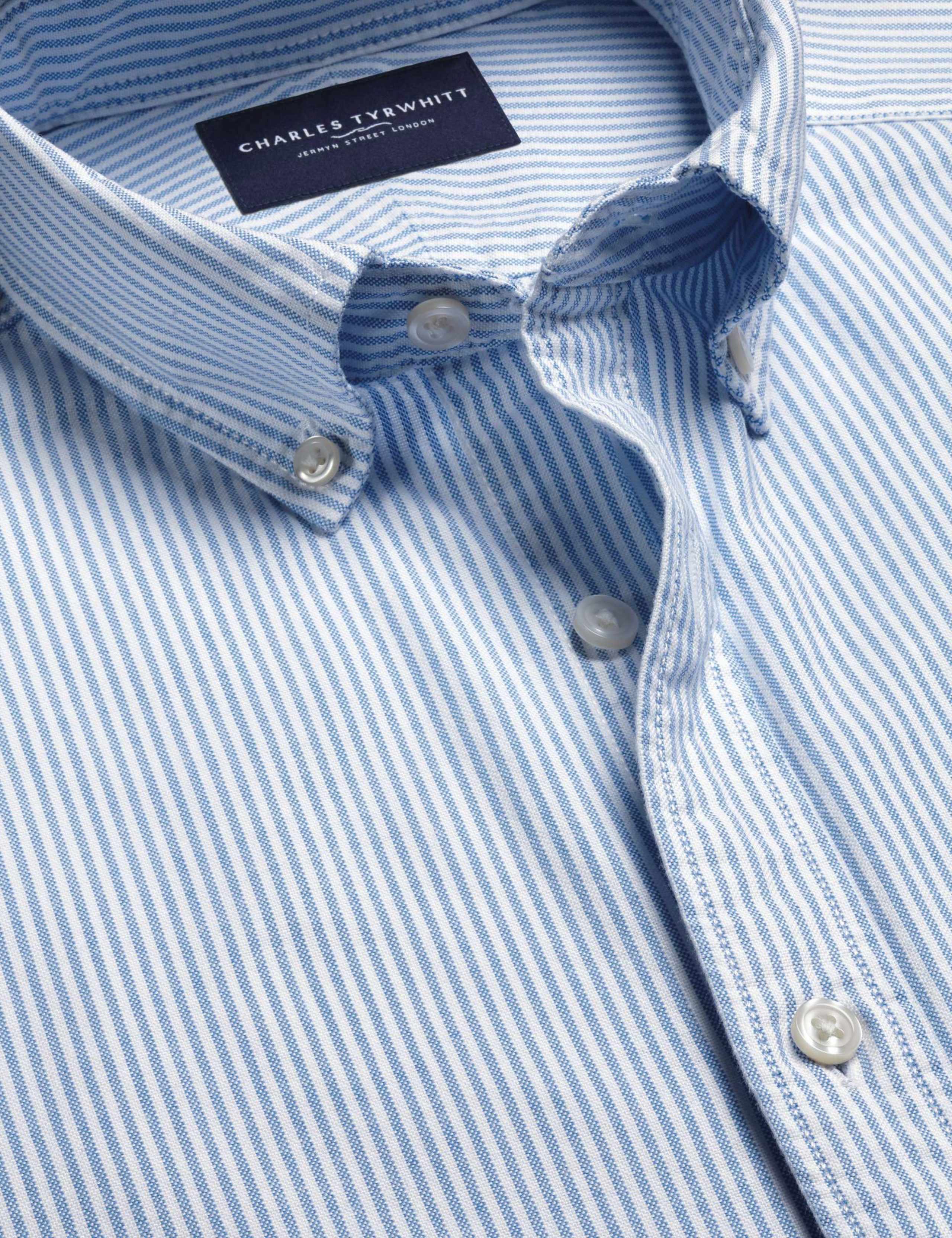 Short Sleeve Button Down Oxford Shirt 5 of 5