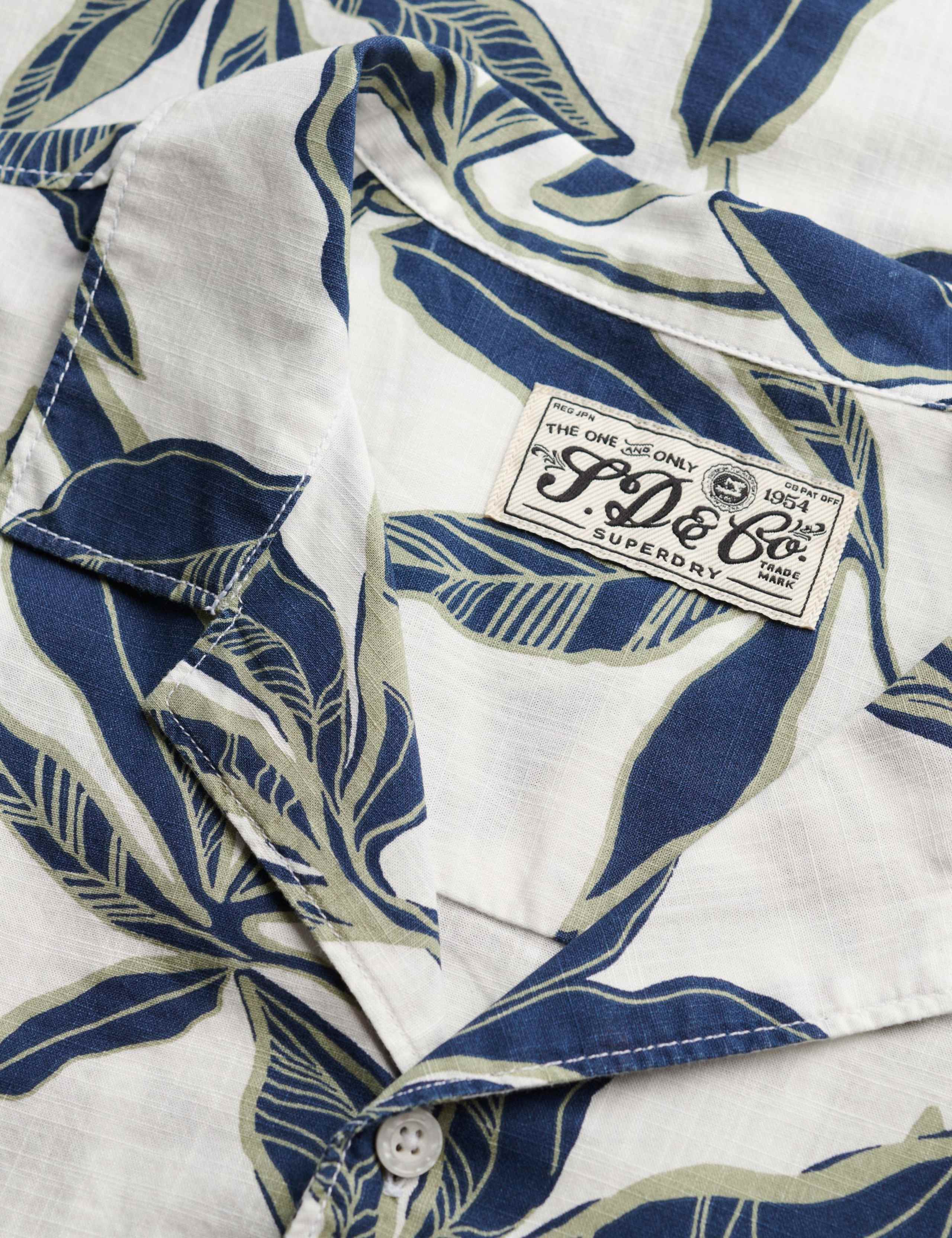 Relaxed Fit Pure Cotton Floral Shirt 4 of 7