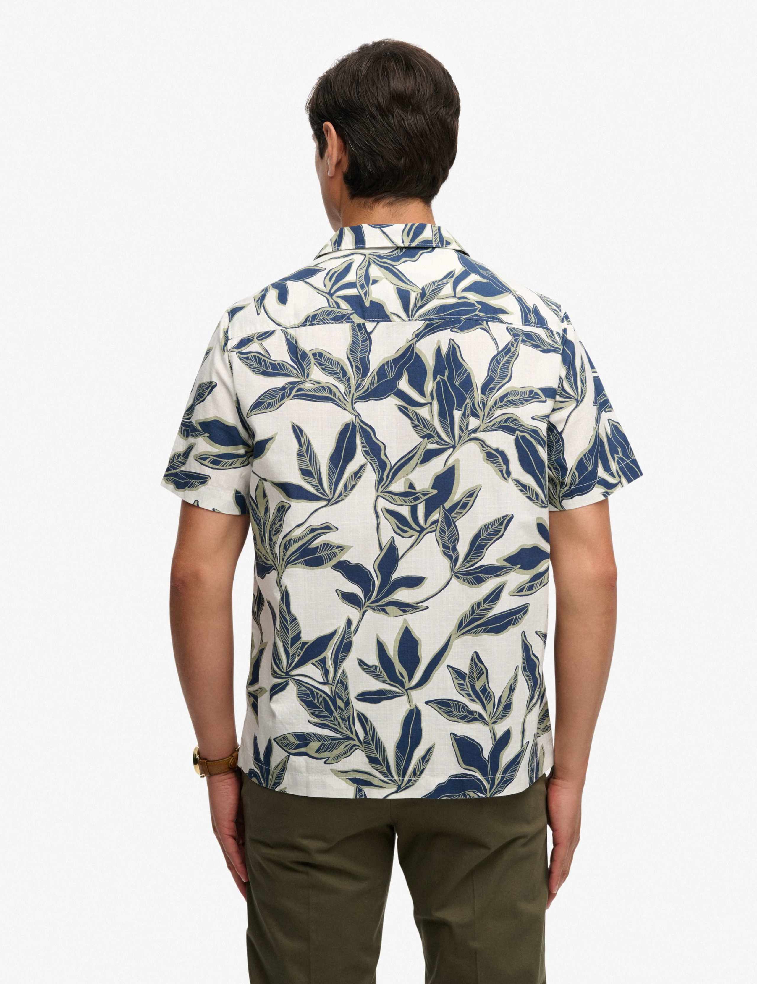 Relaxed Fit Pure Cotton Floral Shirt 6 of 7