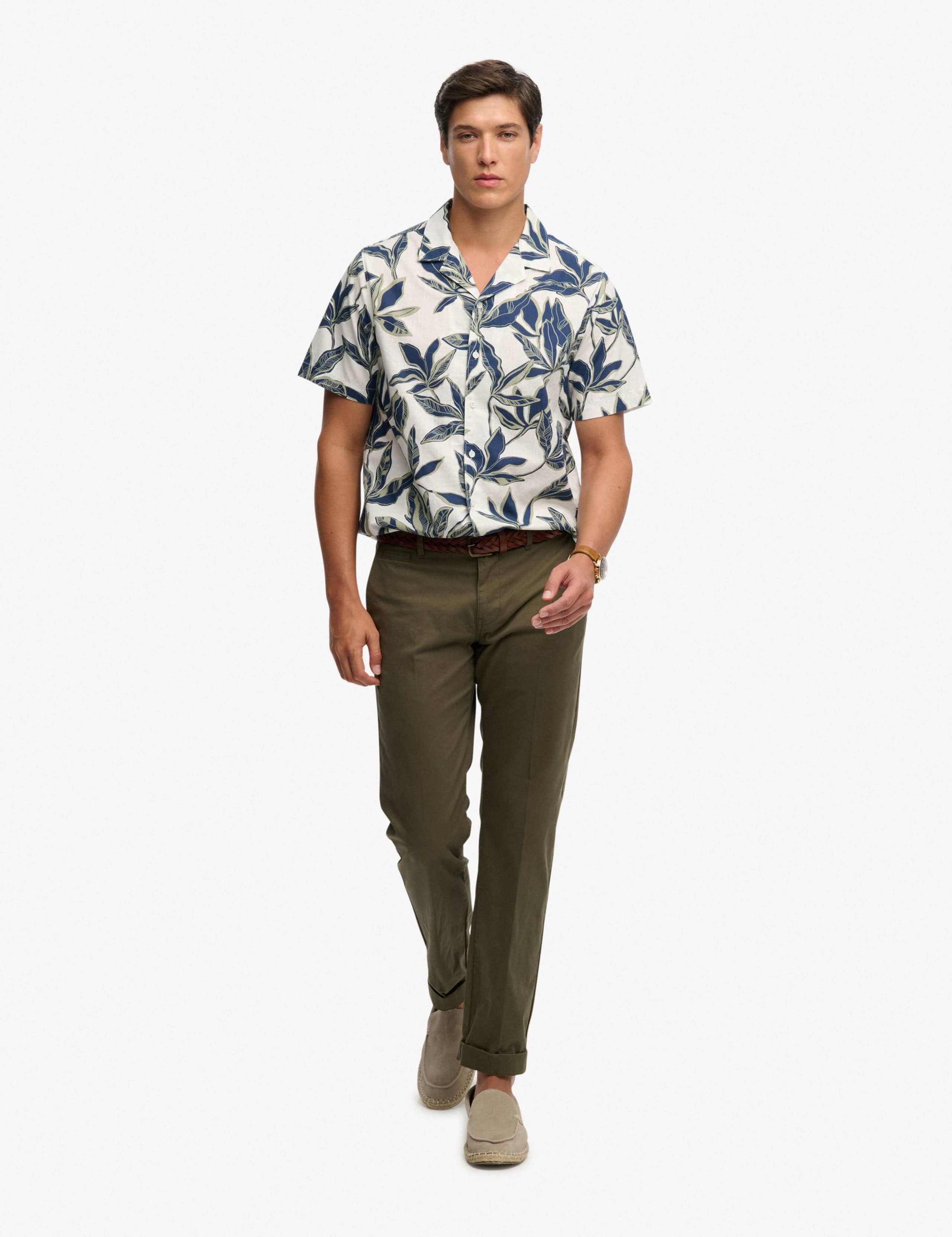 Relaxed Fit Pure Cotton Floral Shirt 7 of 7