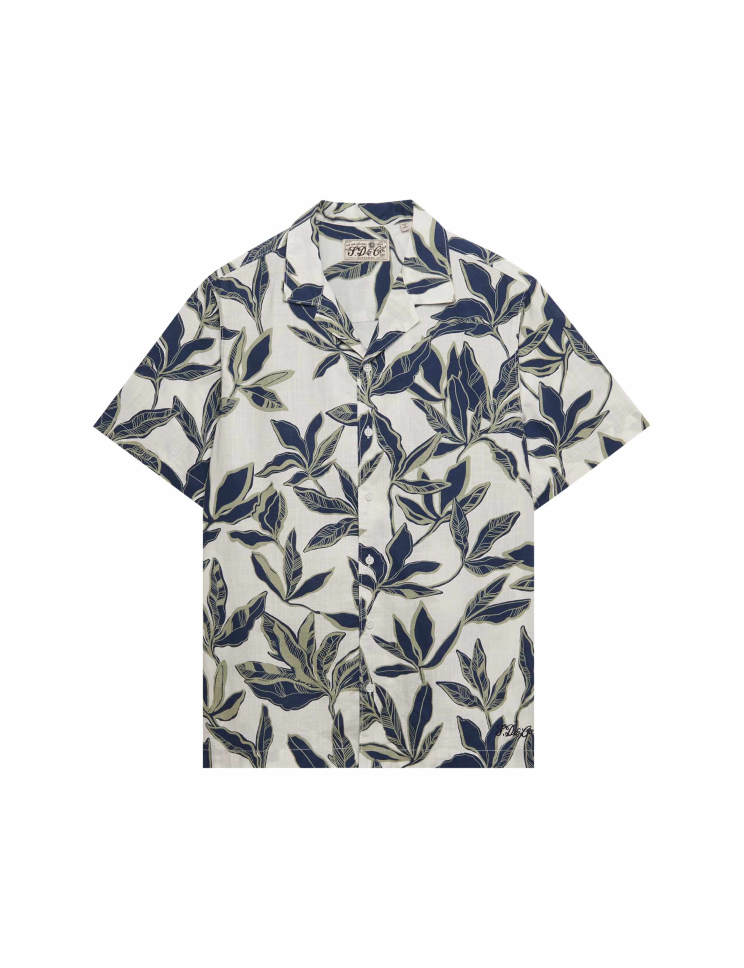Relaxed Fit Pure Cotton Floral Shirt 2 of 7