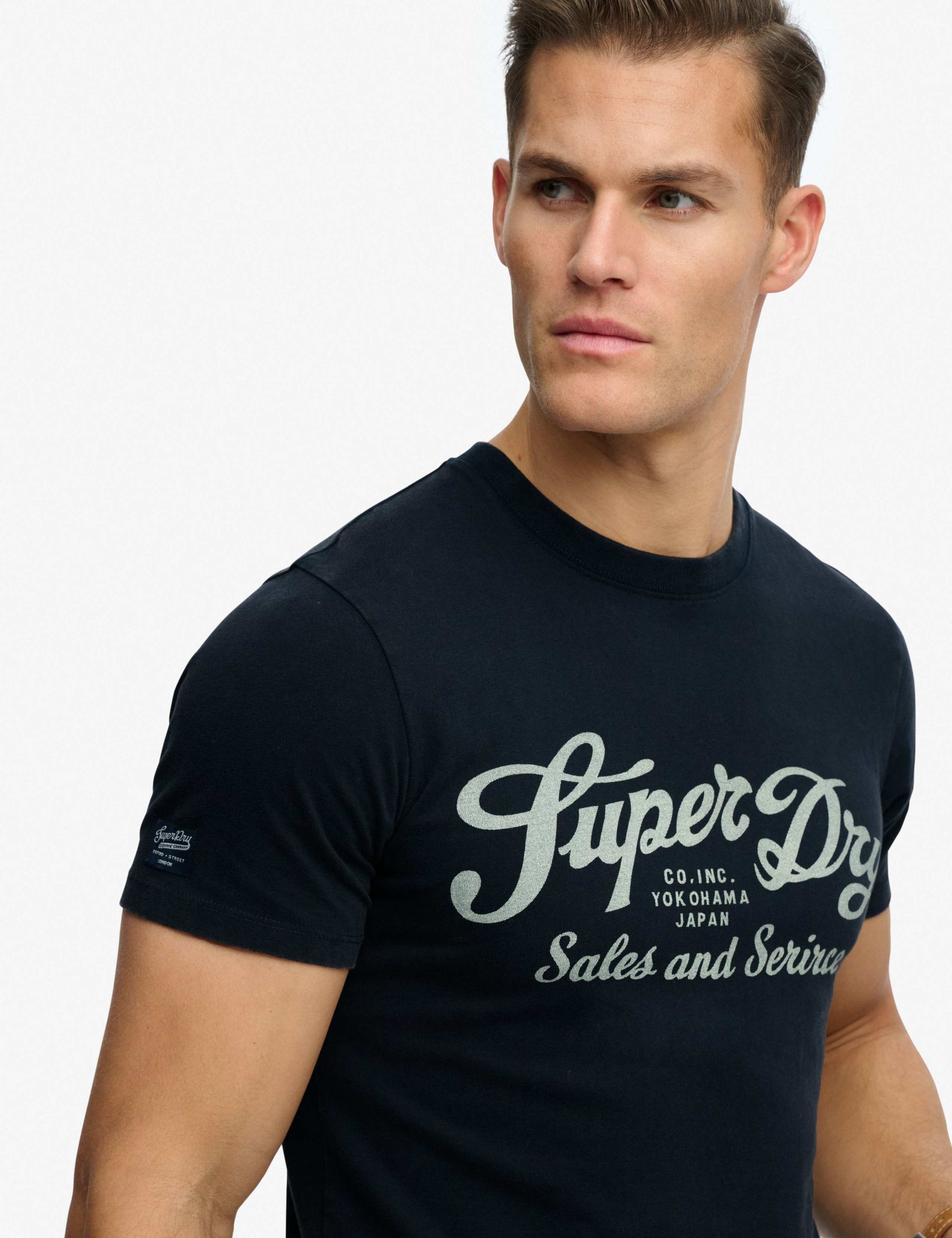 Pure Cotton Crew Neck Logo Graphic T-Shirt 5 of 6