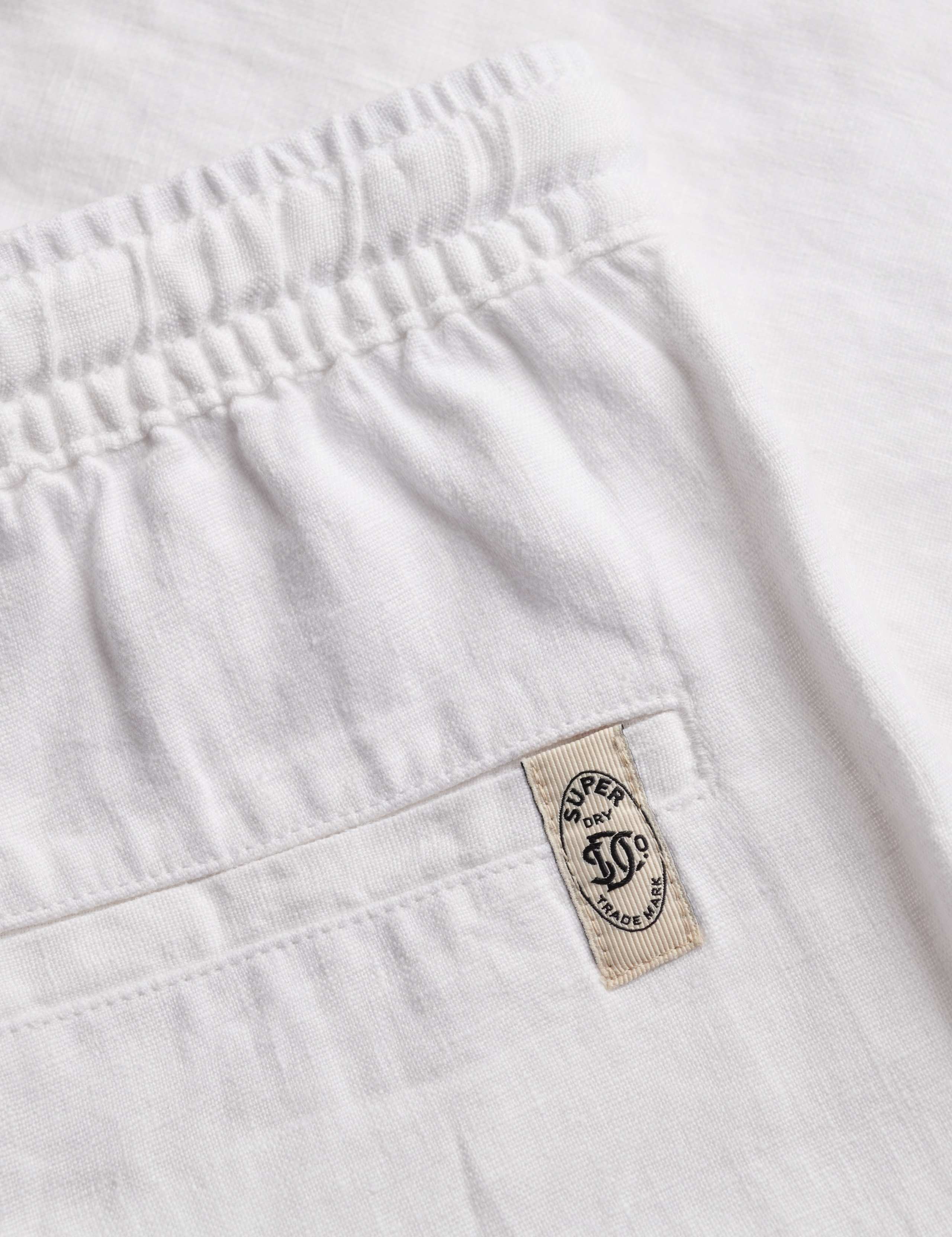 Pure Linen Elasticated Waist Shorts 8 of 8