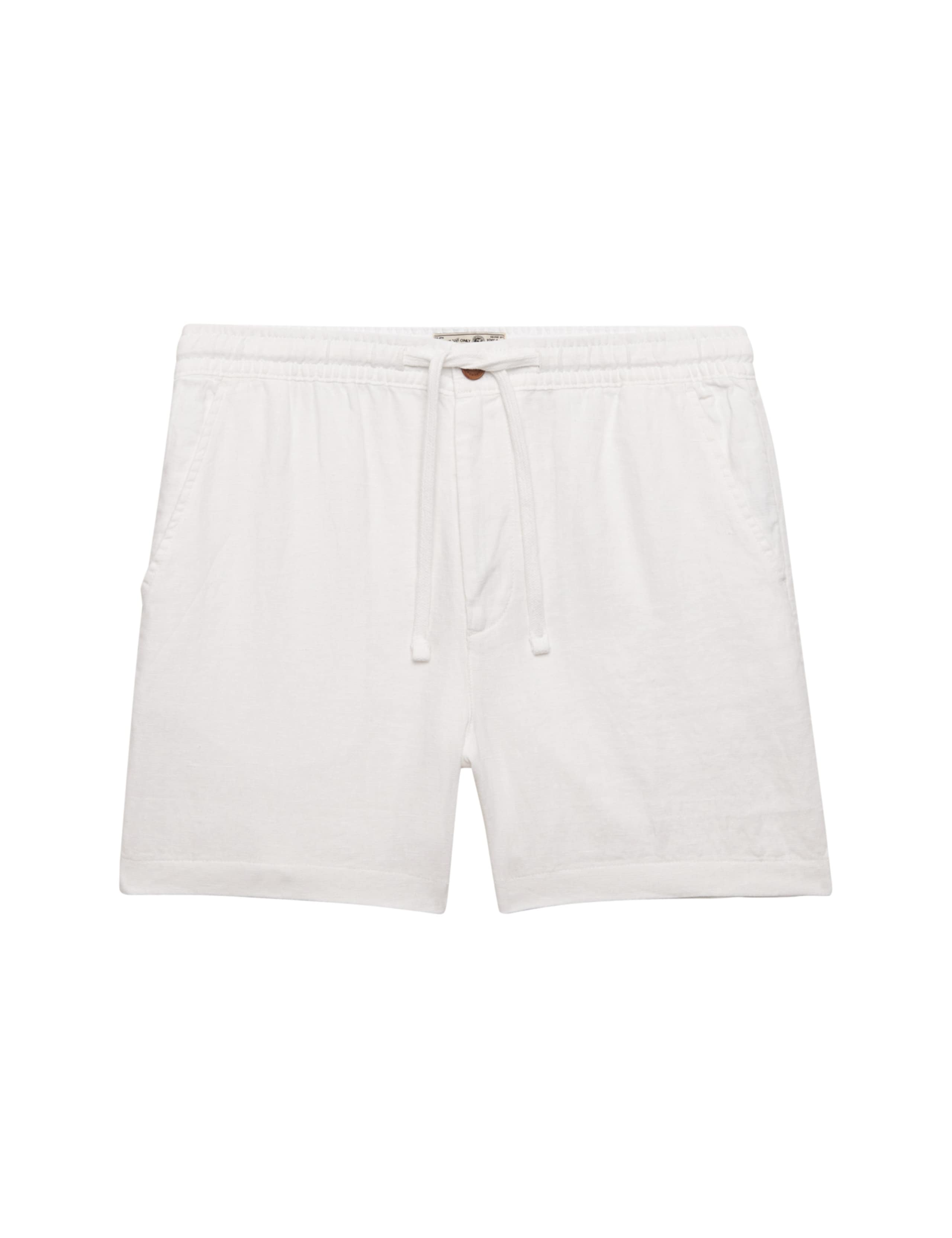 Pure Linen Elasticated Waist Shorts 2 of 8