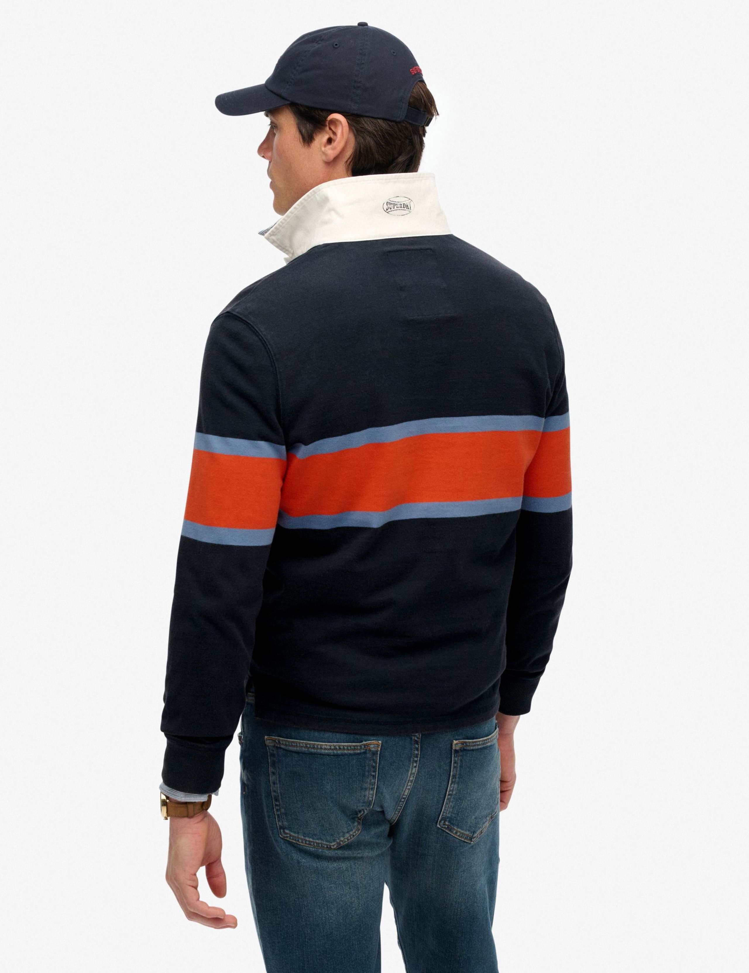 Pure Cotton Striped Rugby Top 6 of 7