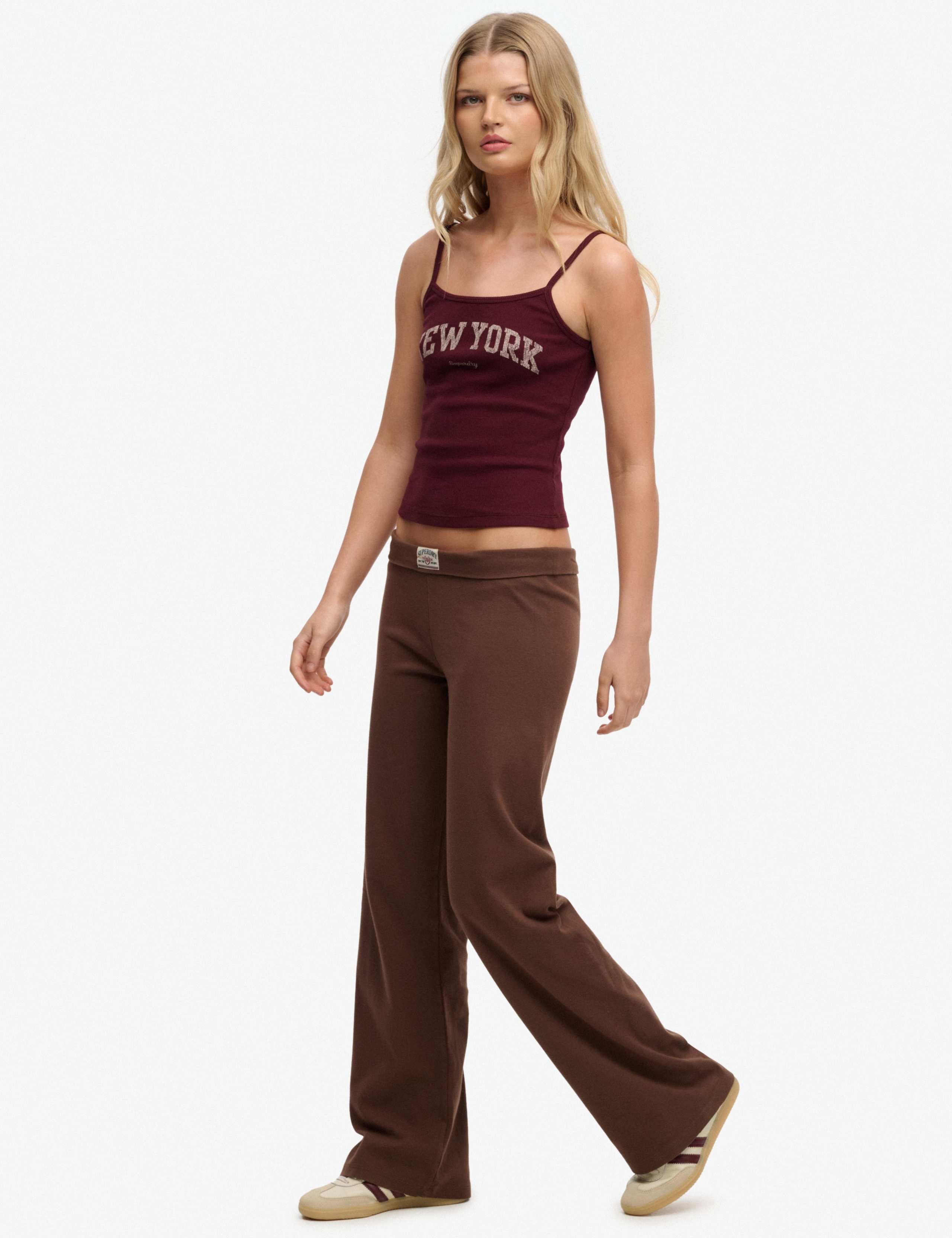 Cotton Rich Fold Over Slim Fit Joggers 3 of 8