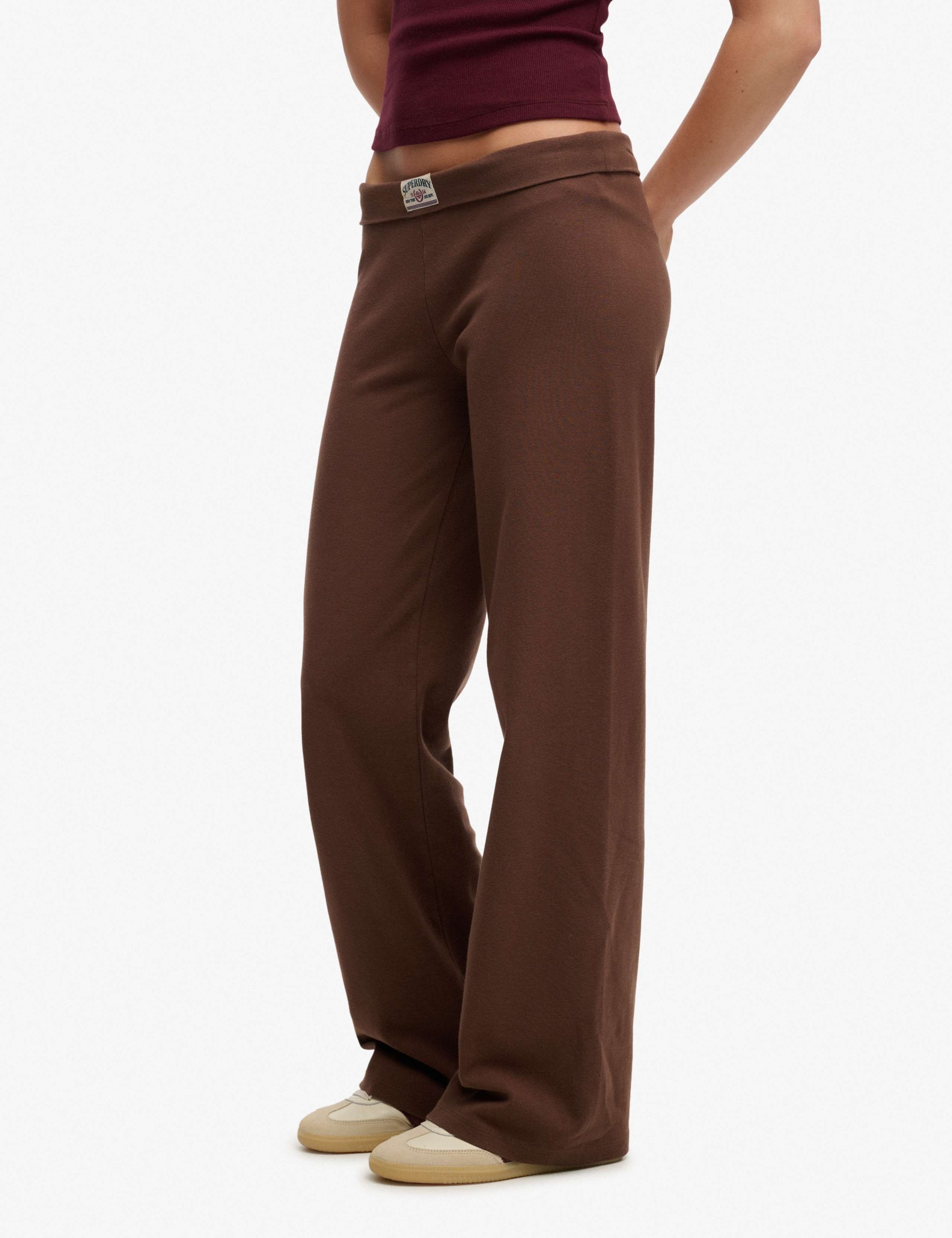 Cotton Rich Fold Over Slim Fit Joggers 4 of 8