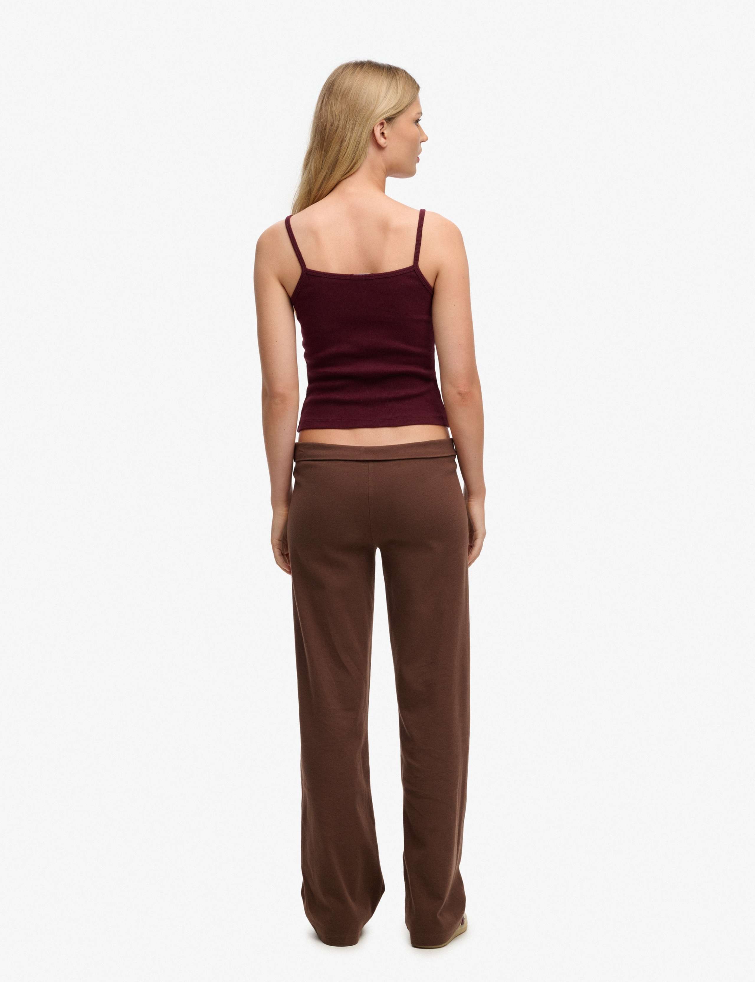 Cotton Rich Fold Over Slim Fit Joggers 6 of 8