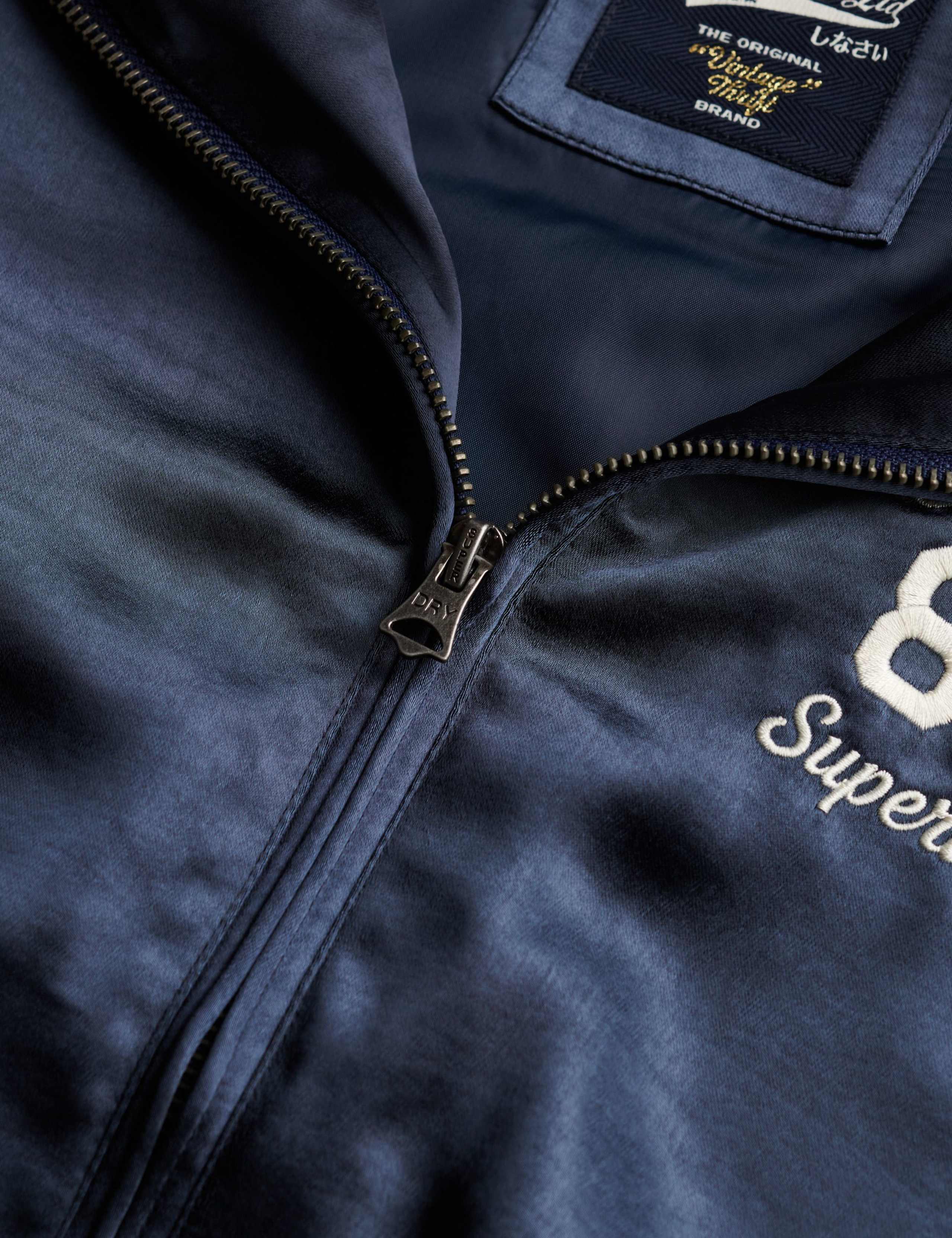 Striped Relaxed Track Jacket 5 of 6