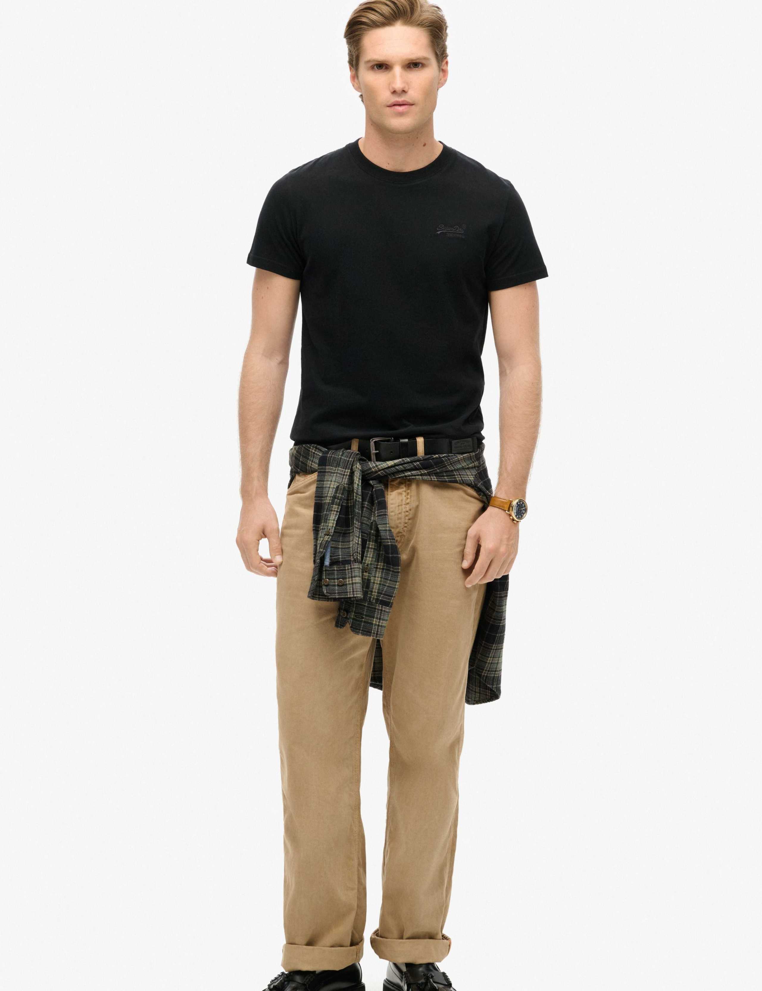 Pure Cotton Embroidered Logo T-Shirt 7 of 7