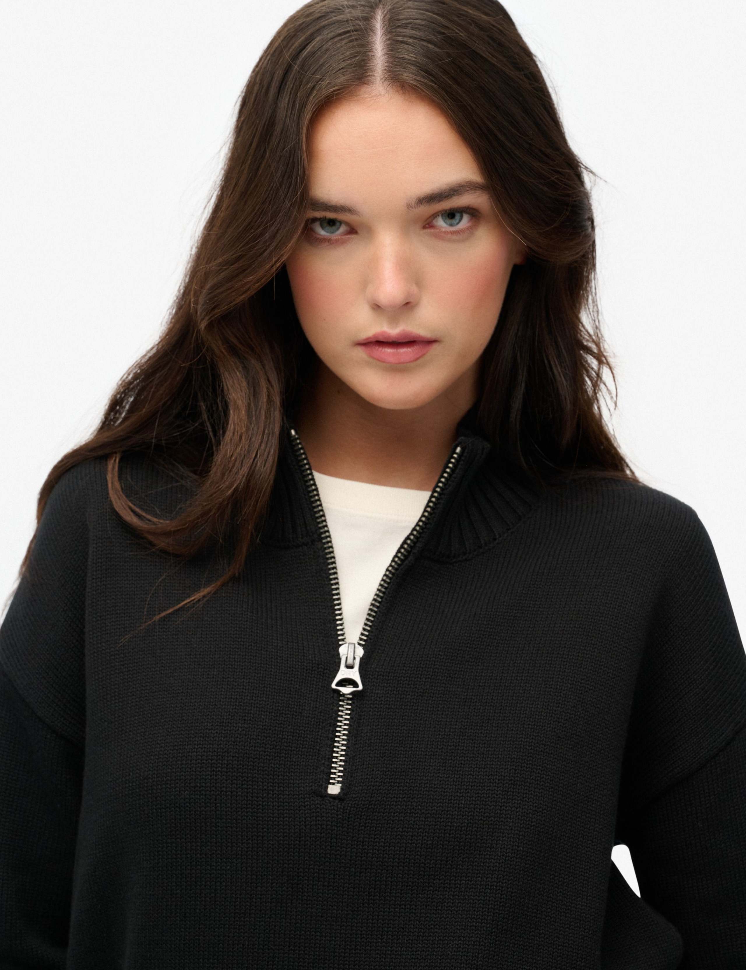 Pure Cotton Half Zip Sweatshirt 4 of 6