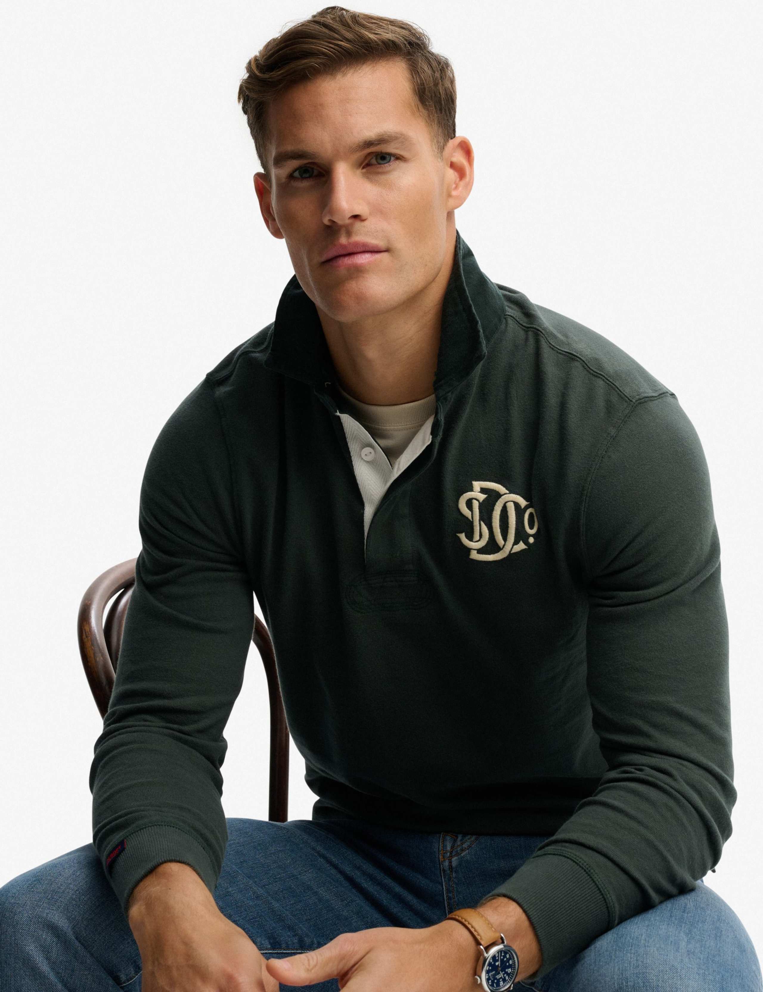 Pure Cotton Rugby Shirt 2 of 6