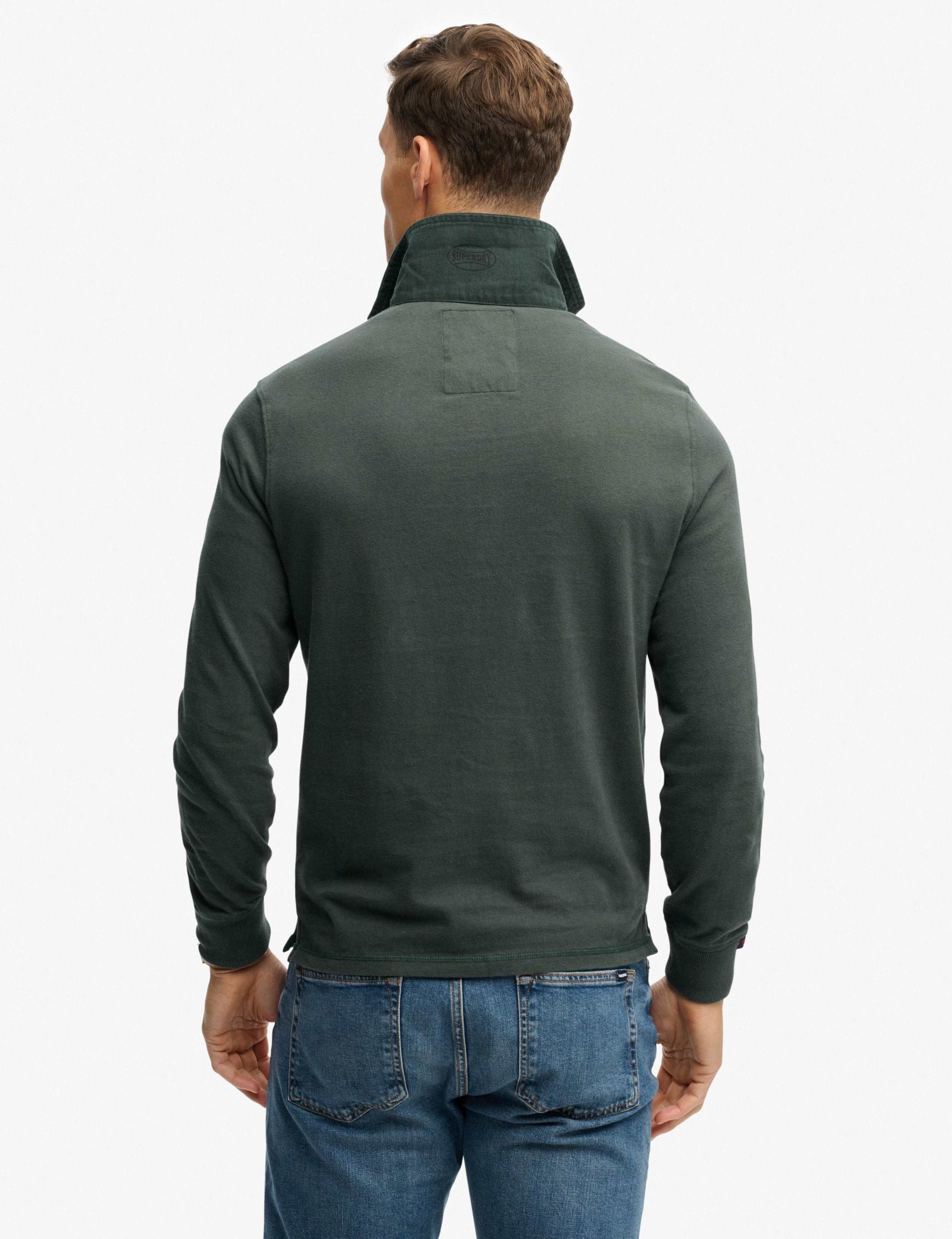 Pure Cotton Jersey Embroidered Rugby Shirt 4 of 6