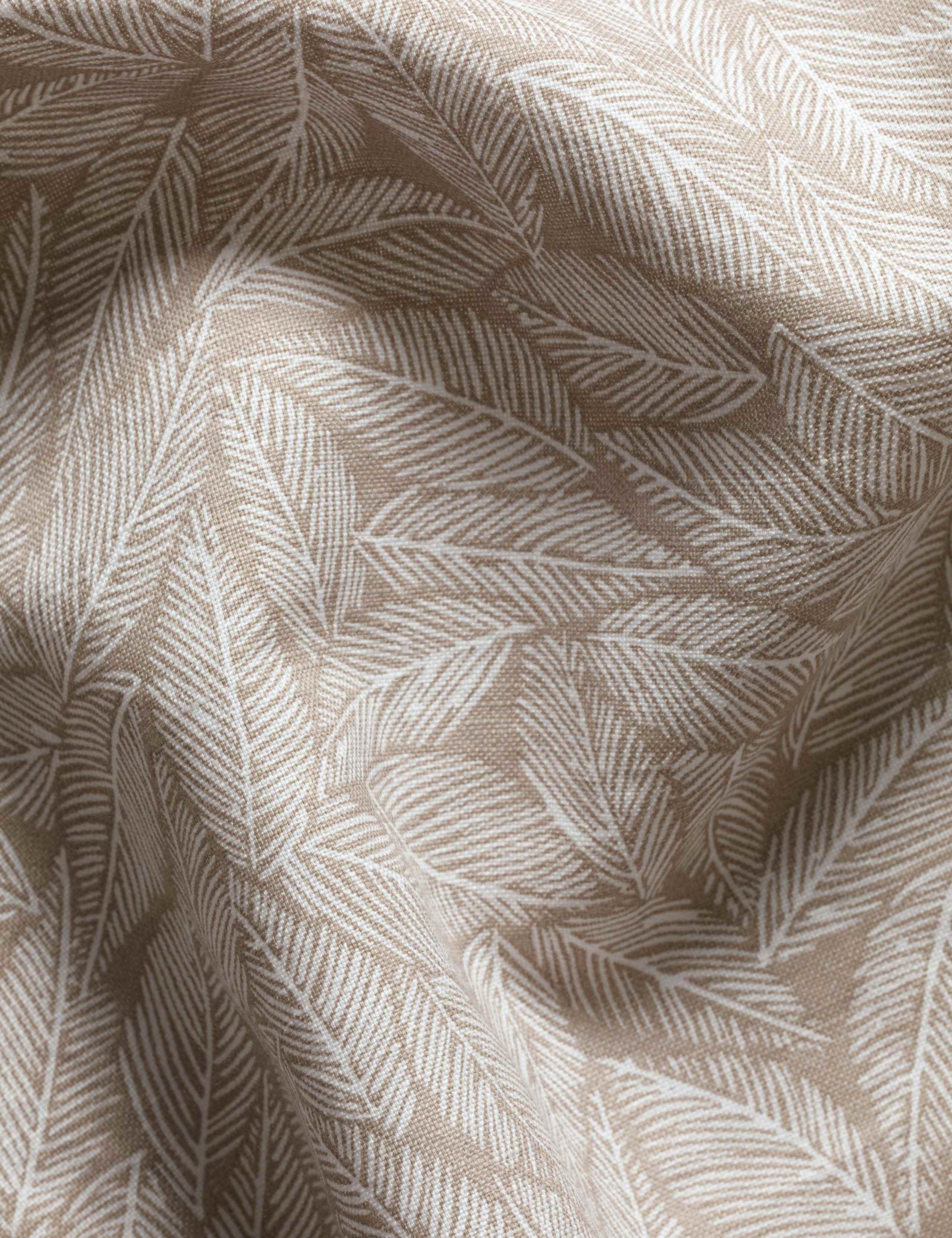 Cotton Linen Blend Printed Short Sleeve Shirt 5 of 5