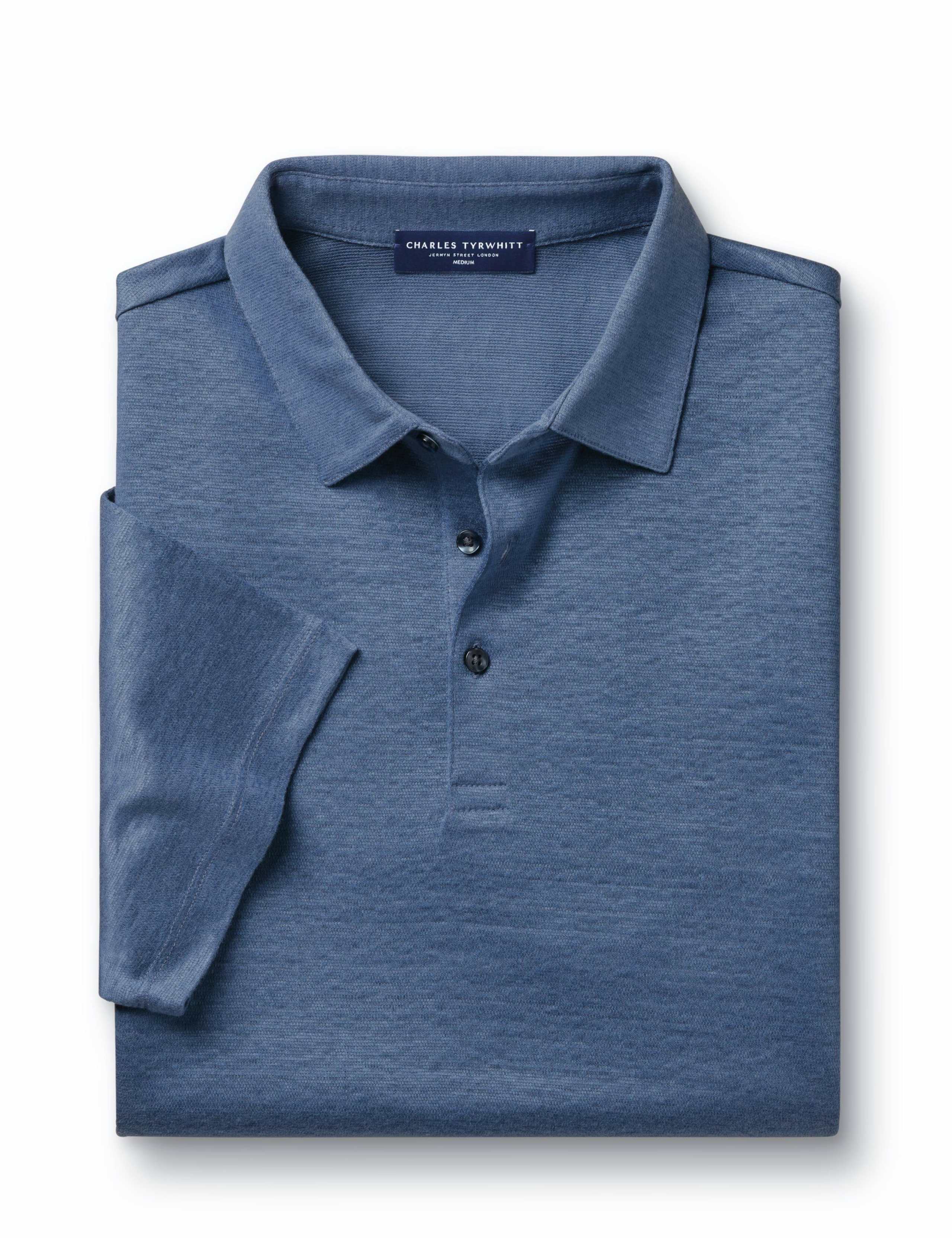 Pure Linen Polo Shirt 3 of 5