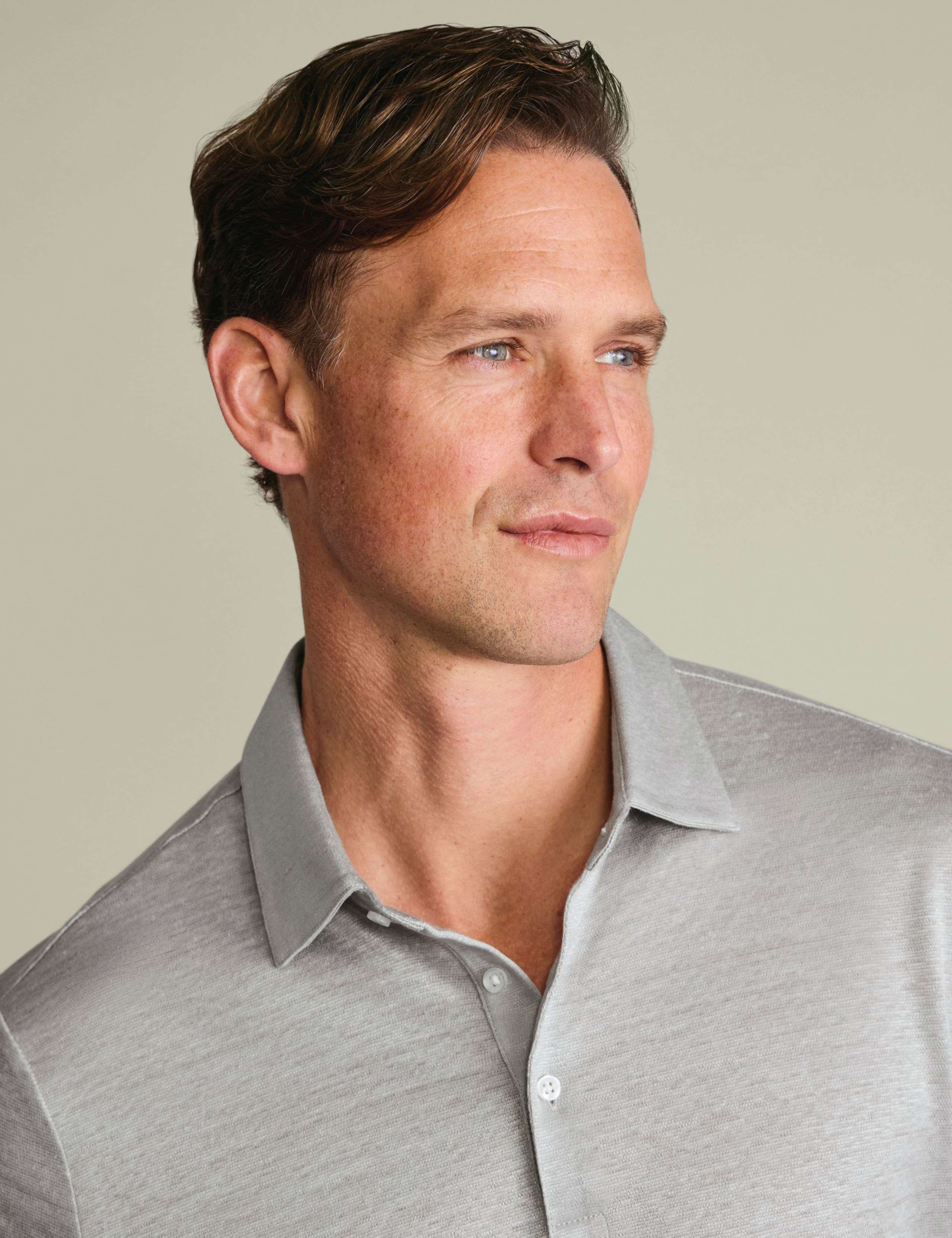 Pure Linen Polo Shirt 2 of 5