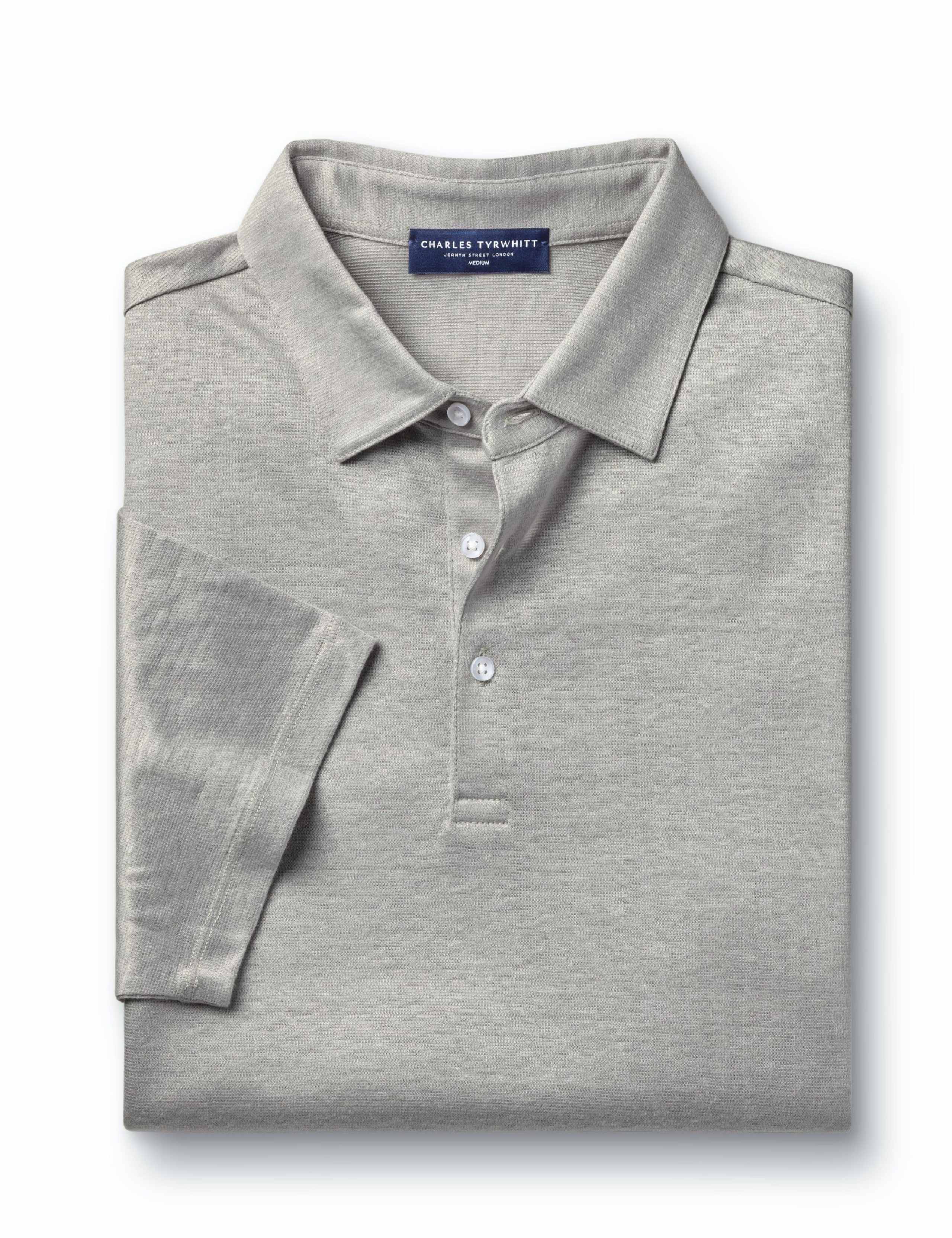 Pure Linen Polo Shirt 3 of 5