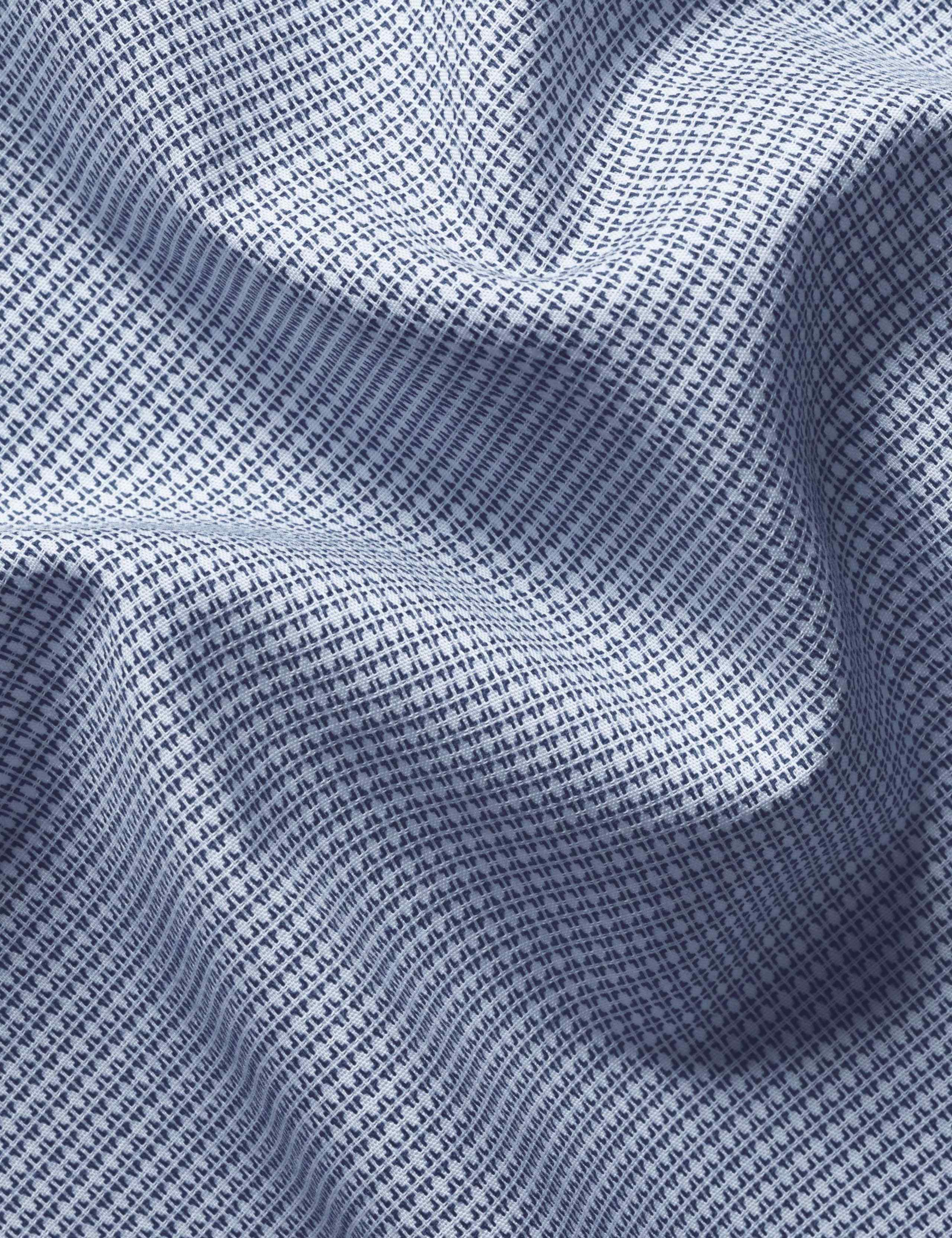 Slim Fit Non Iron Pure Cotton Textured Shirt 6 of 6