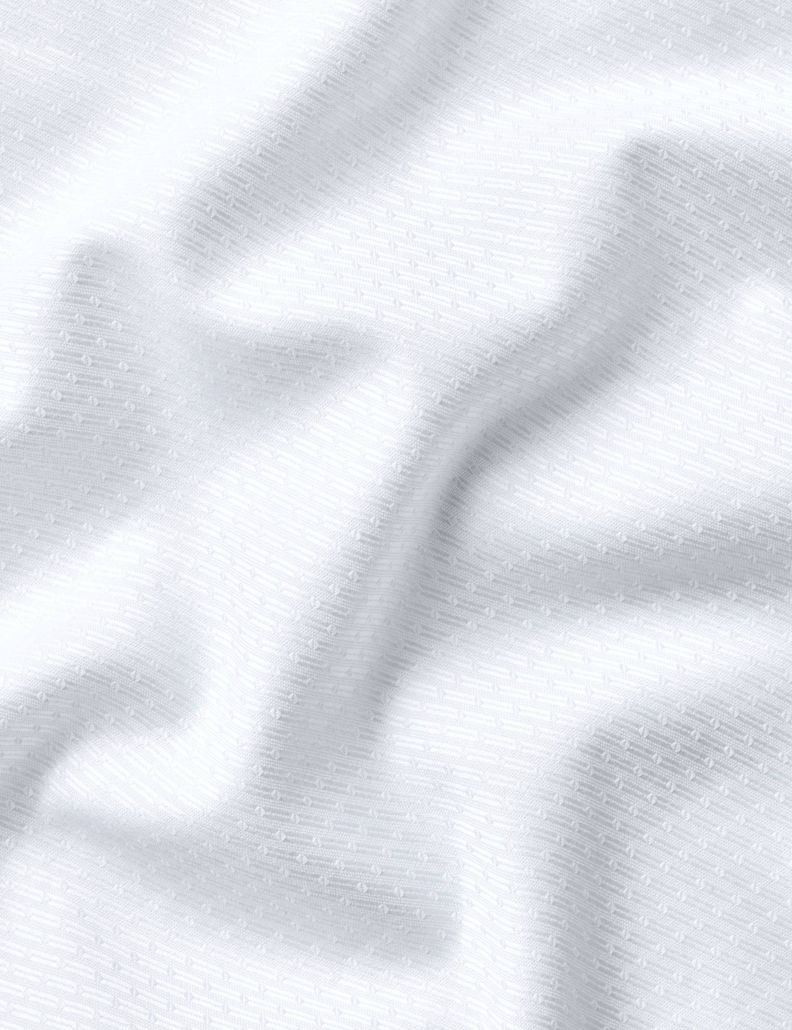 Slim Fit Pure Cotton Textured Luxury Shirt 7 of 7