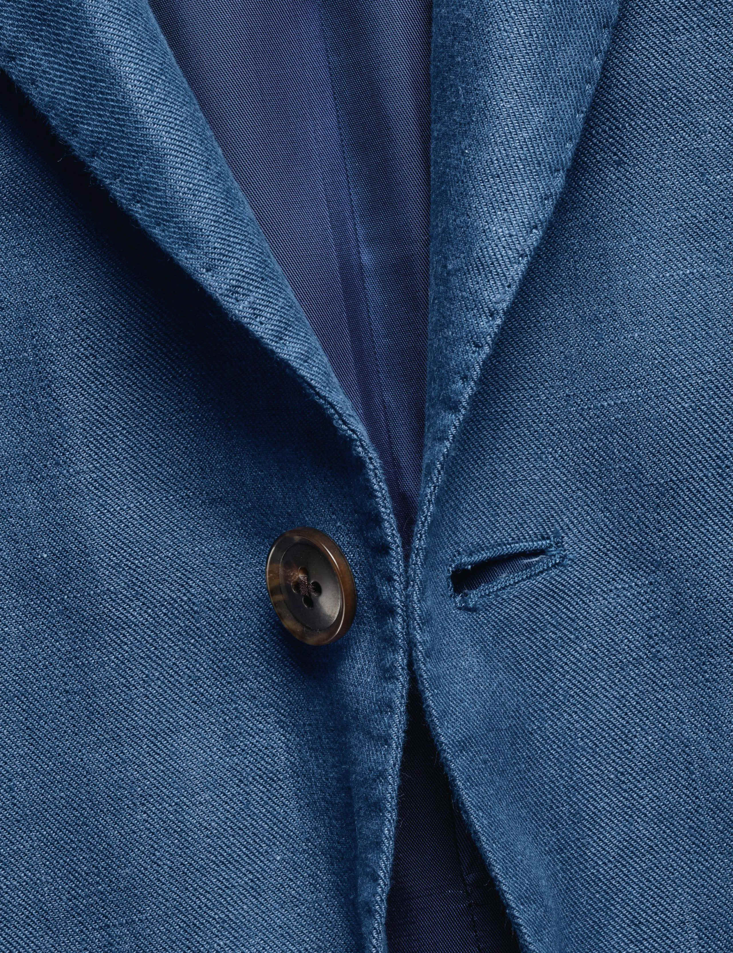 Slim Fit Pure Linen Twill Blazer 4 of 6