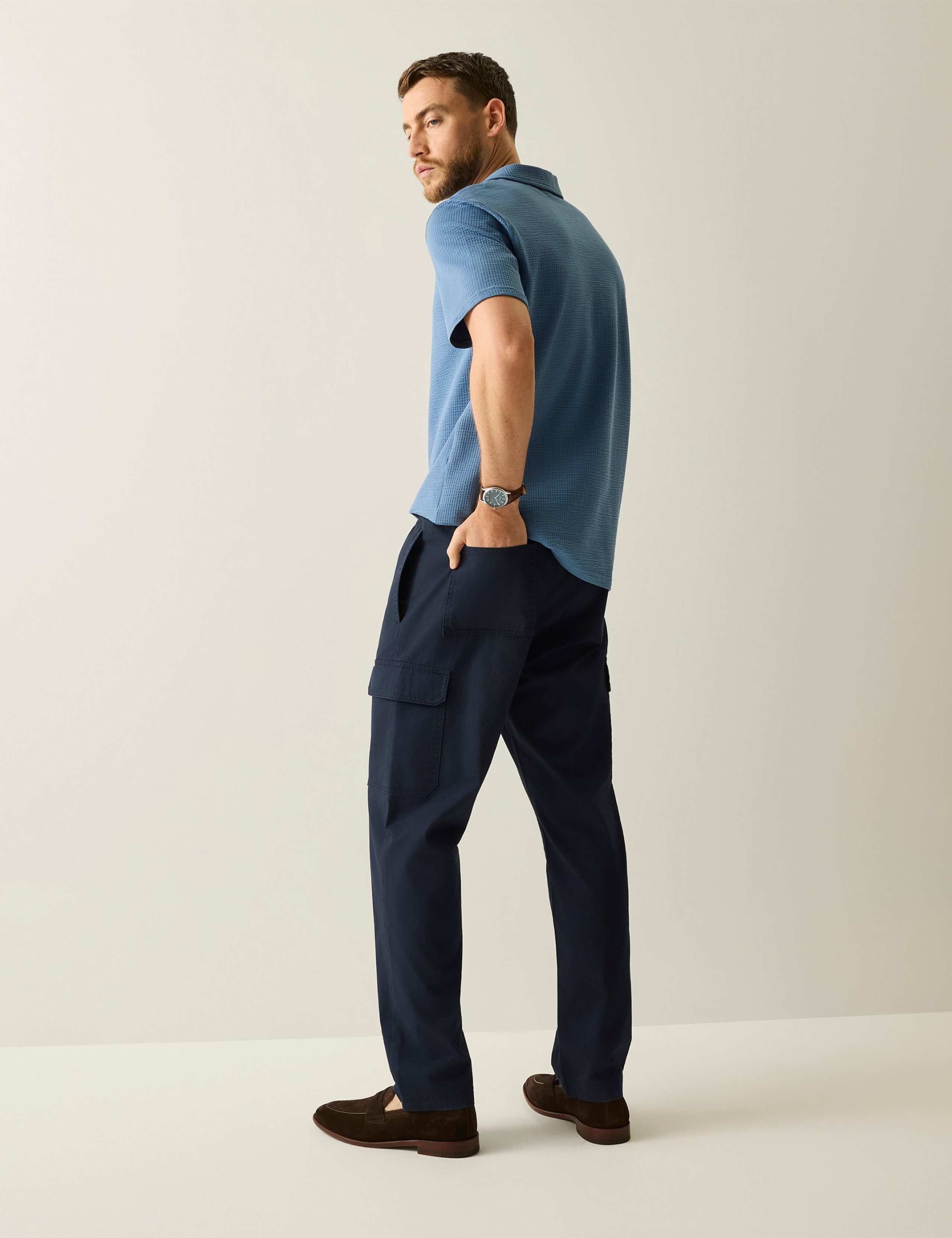 Anakena Pure Cotton Cargo Trousers 4 of 5
